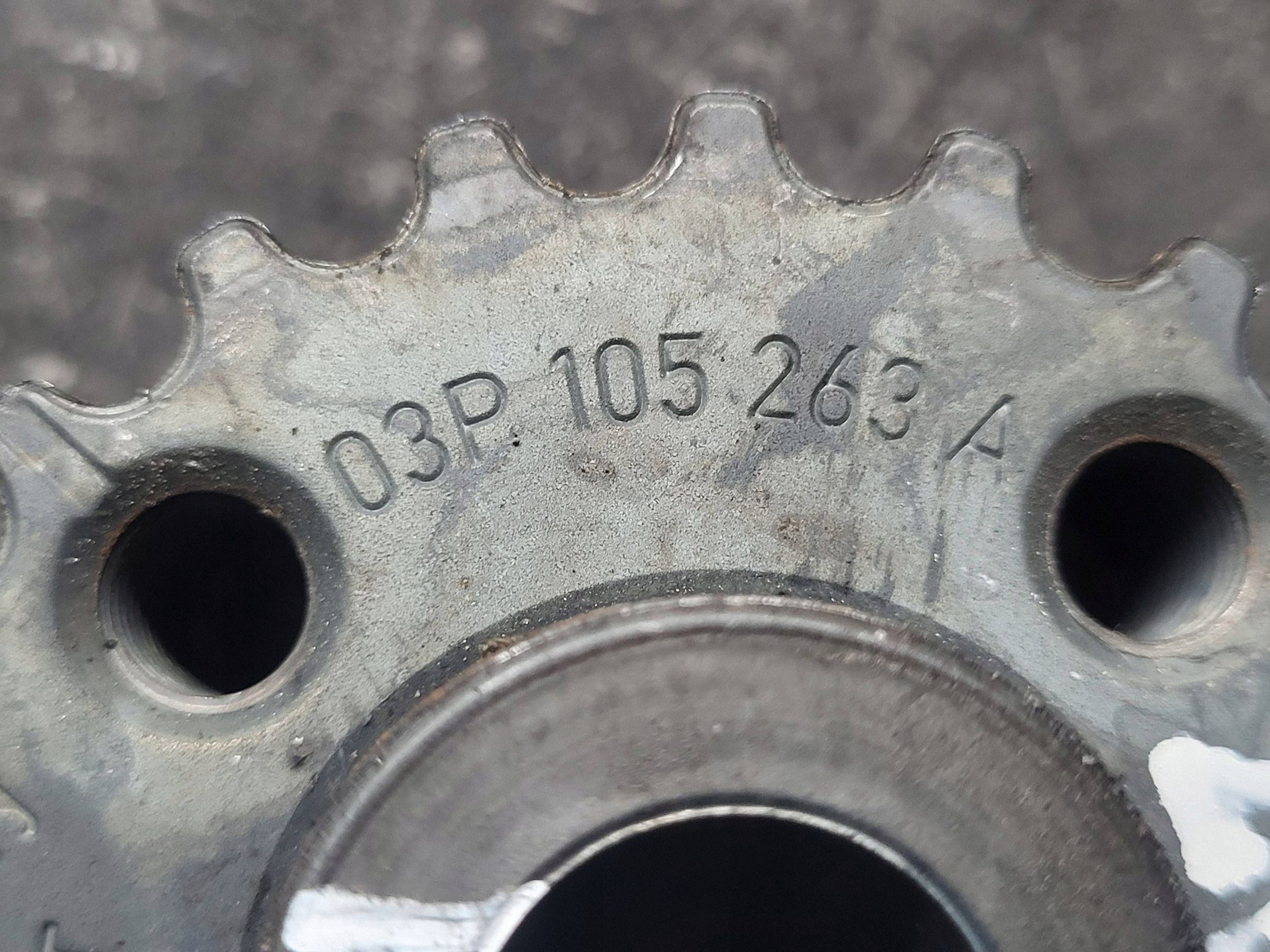 VW T6 2.0 TDI Bi-Turbo Steuerrad OEM 03P105263A image 4