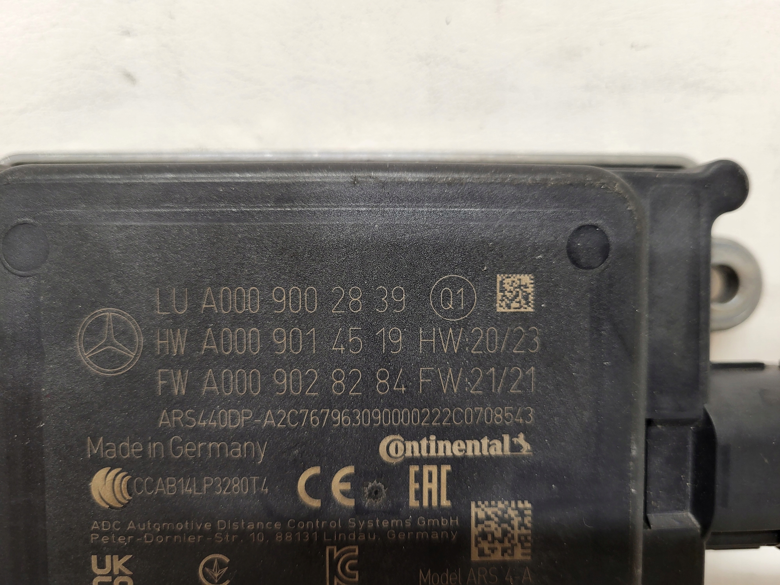 DISTRONIC Radar OEM A0009002839 für Mercedes