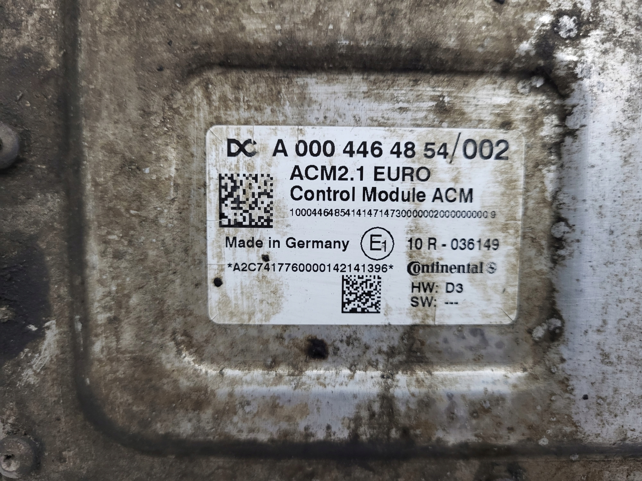 Käytetty ACM-ohjain A0004464854 Actros MP4:lle