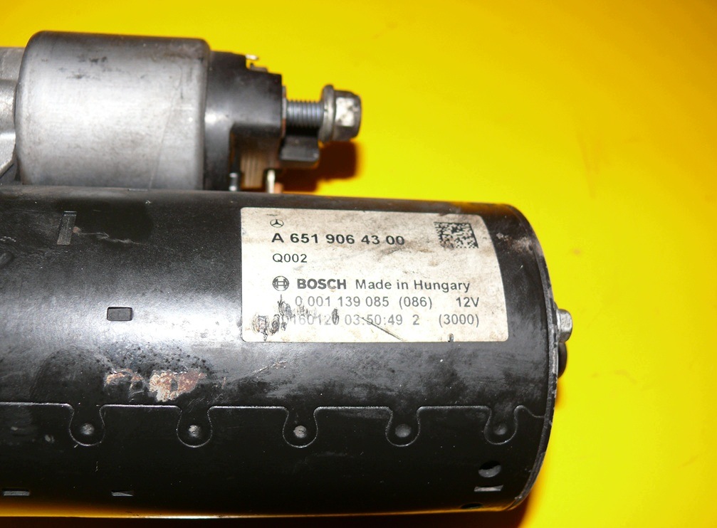 Mercedes-käynnistin OEM A6519064300 Vito 2.2 CDI:lle