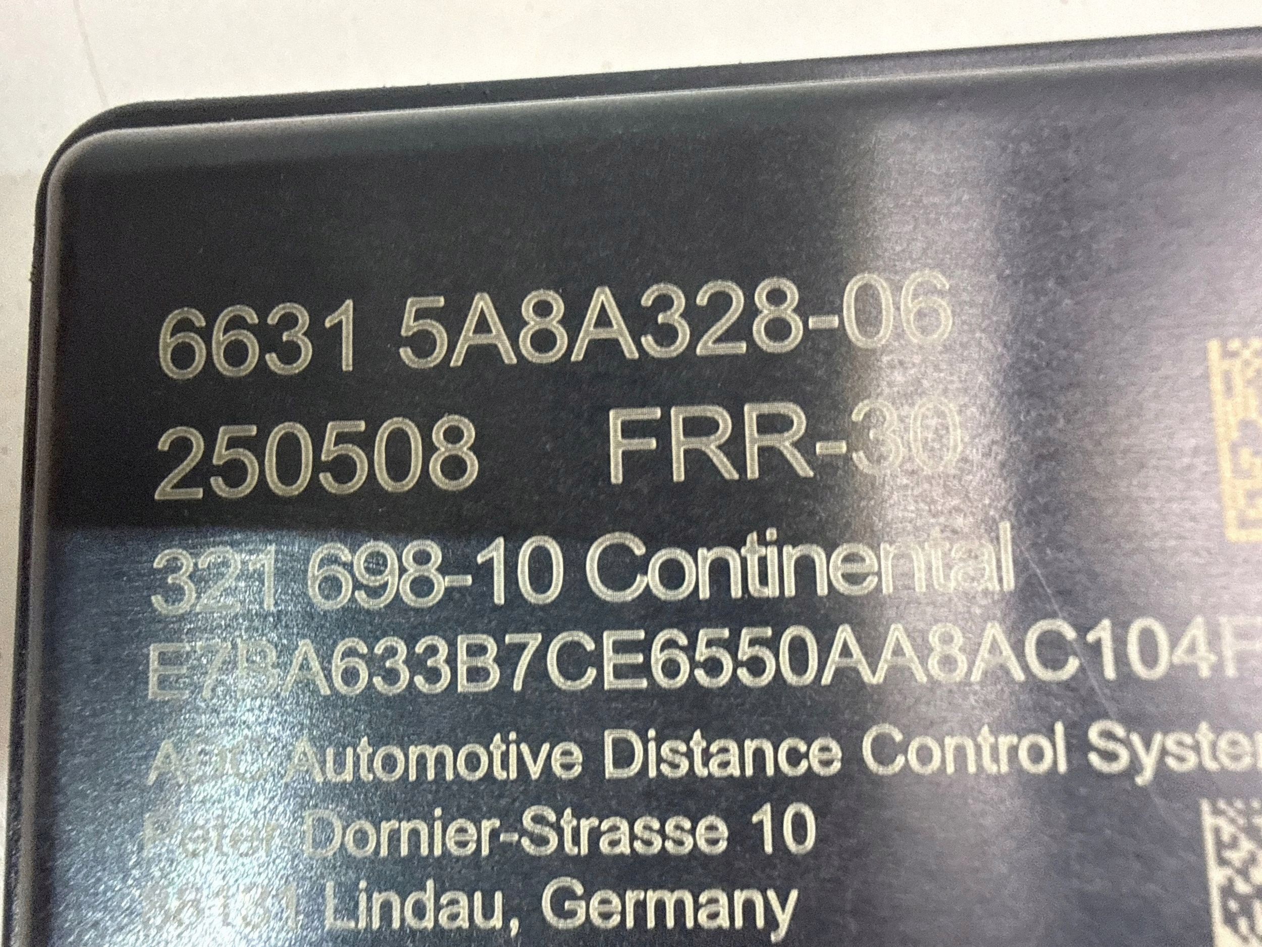 Radar longue portée BMW 5A8A328 ACC FRR-30 image 3