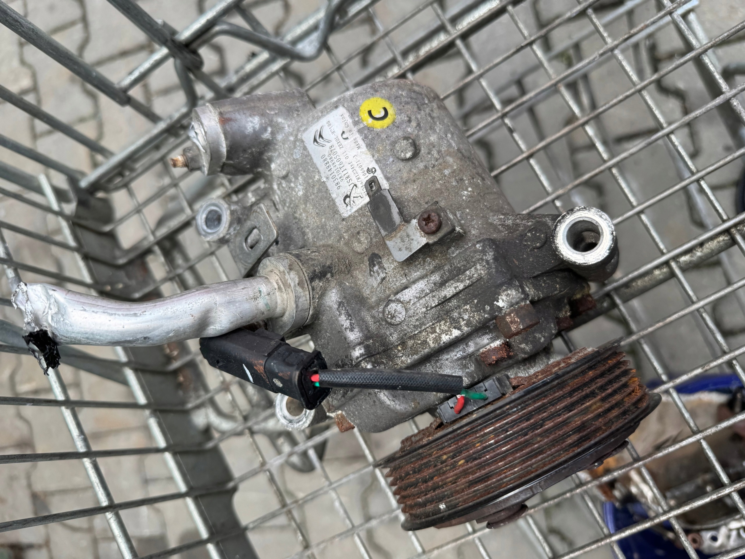 OEM 9830148880/8980 Ilmastointikompressori Peugeot Expert