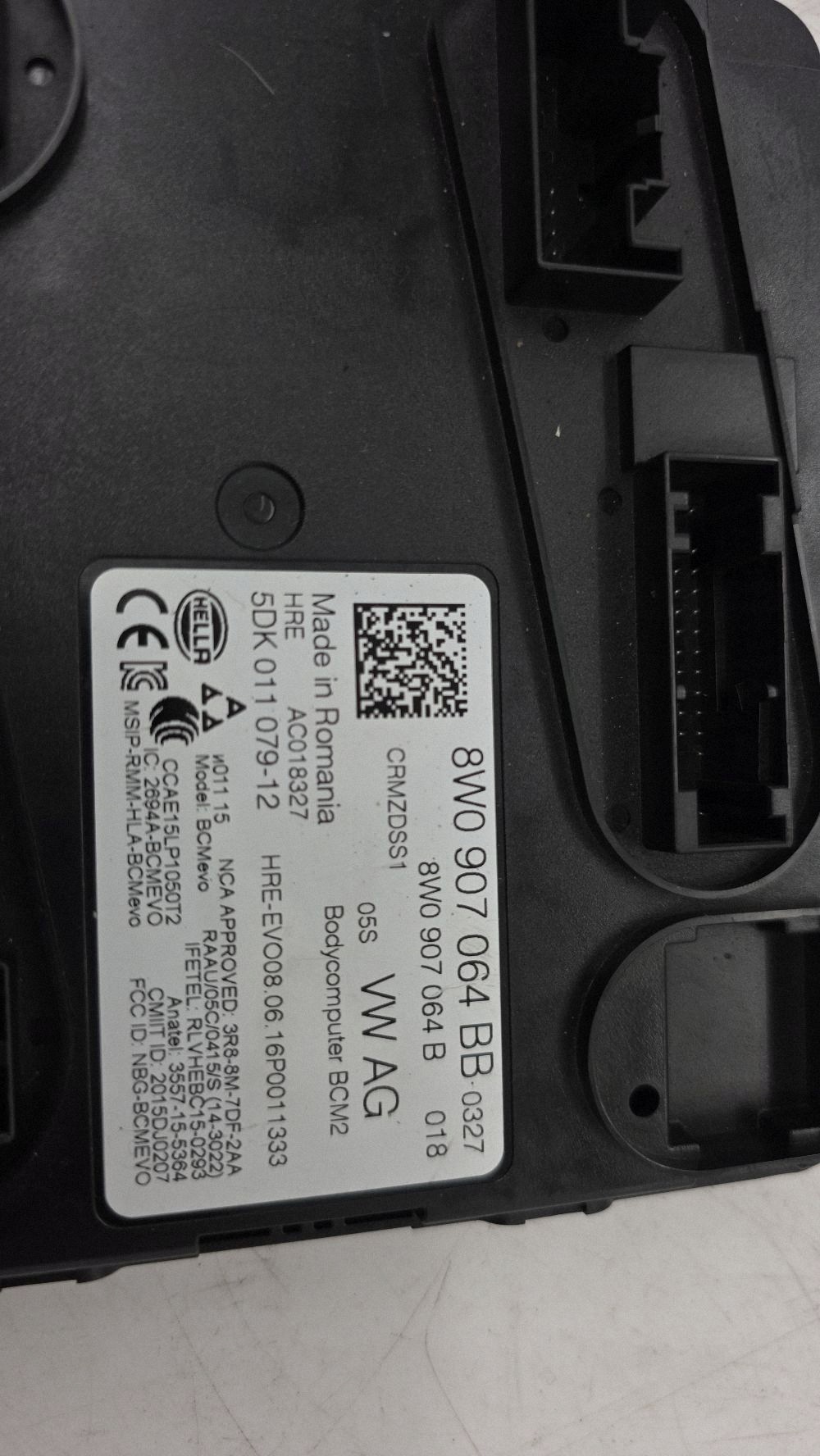 Módulo conforto OEM 8W0907064BB para Audi image 10