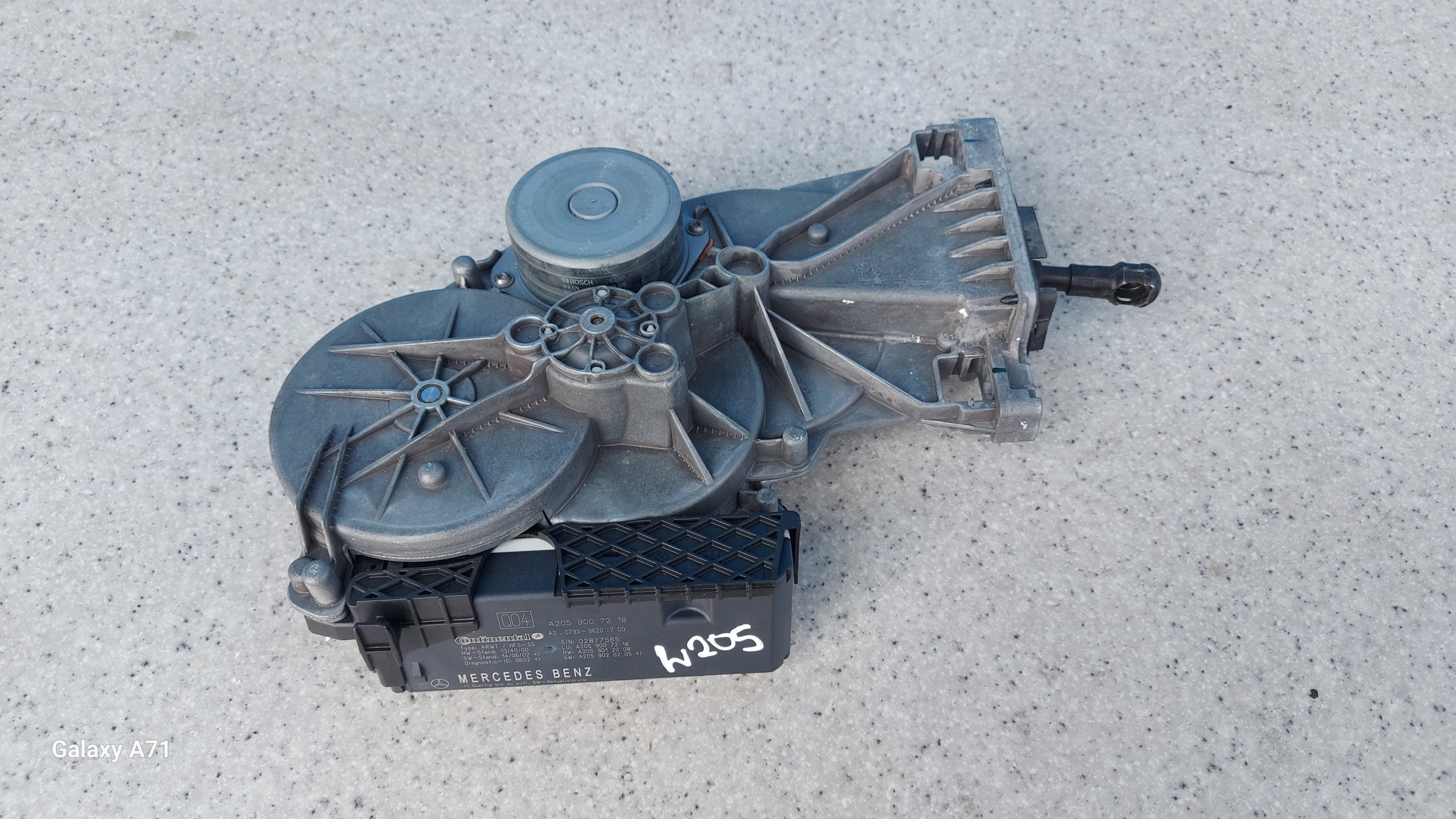 Module Commande Klap Mercedes Classe C W205 A2059007218 image 2