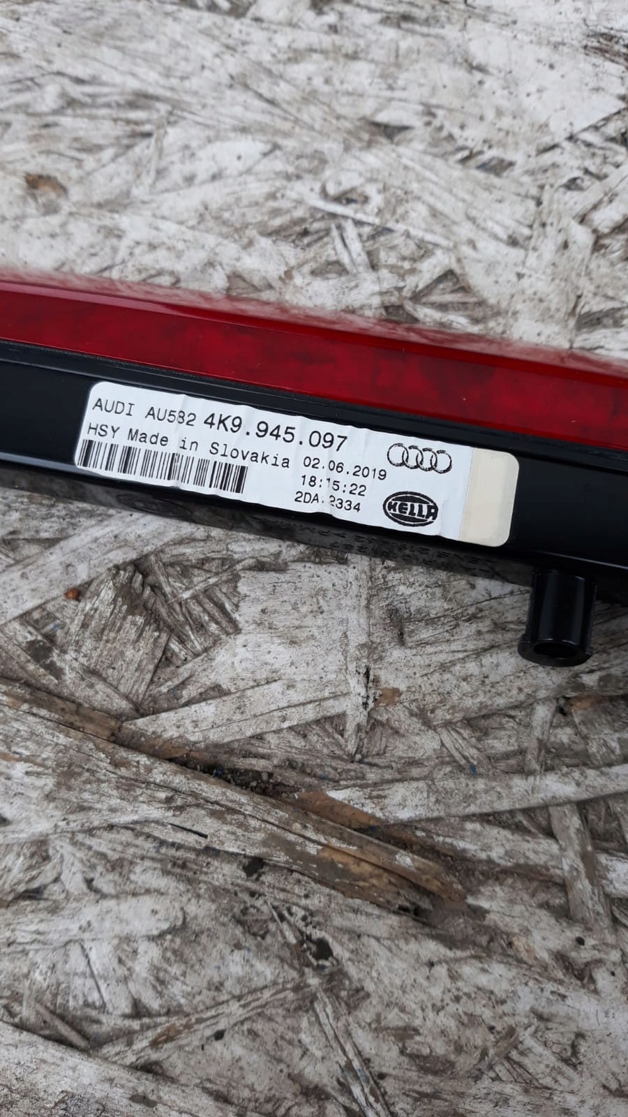 Audi A6 C8 Avant Third Brake Light OEM 4K9945097 image 3