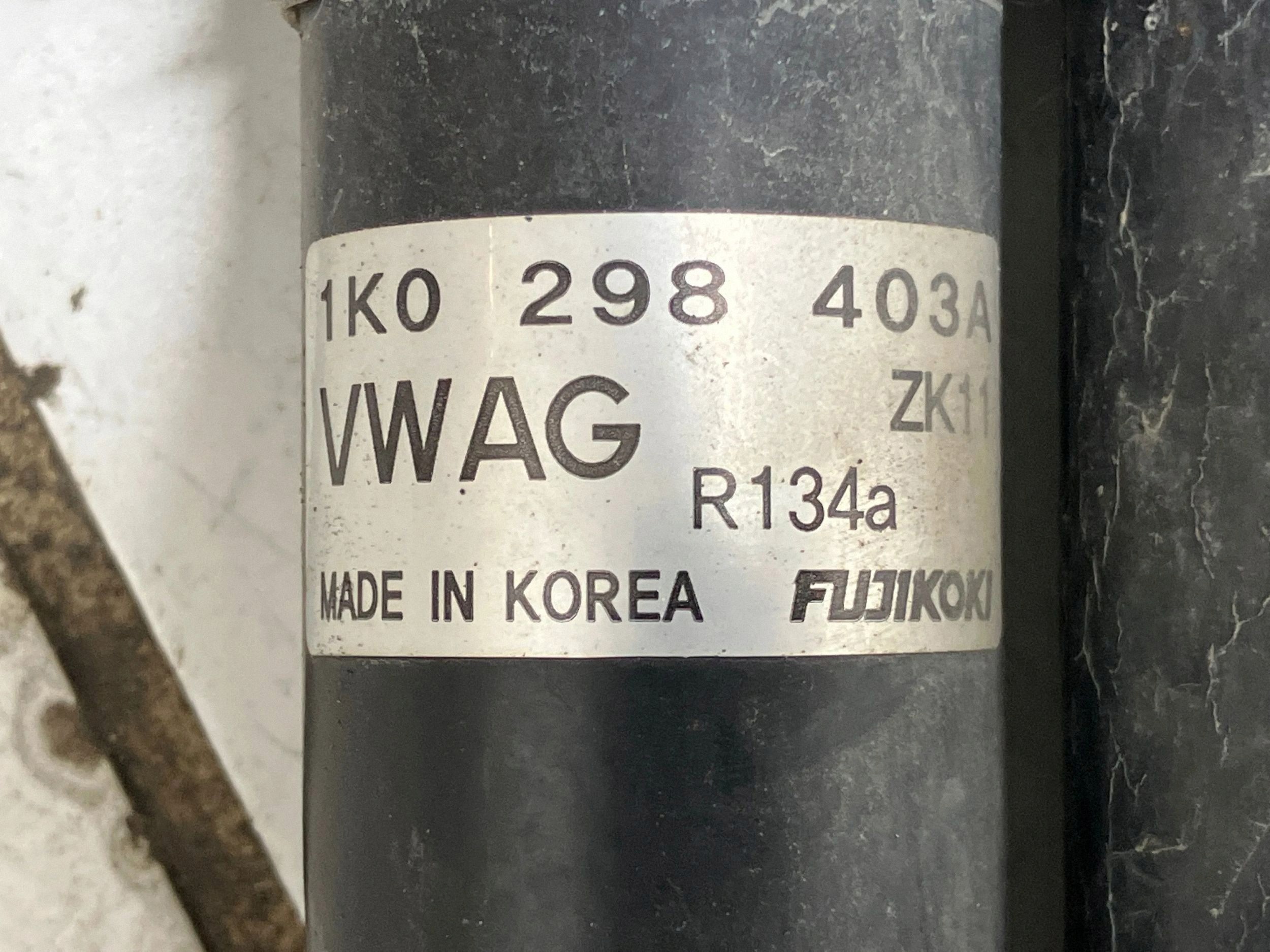 AC-kondensor OEM 1K0298403A för VW Golf V 1.9 TDI image 5