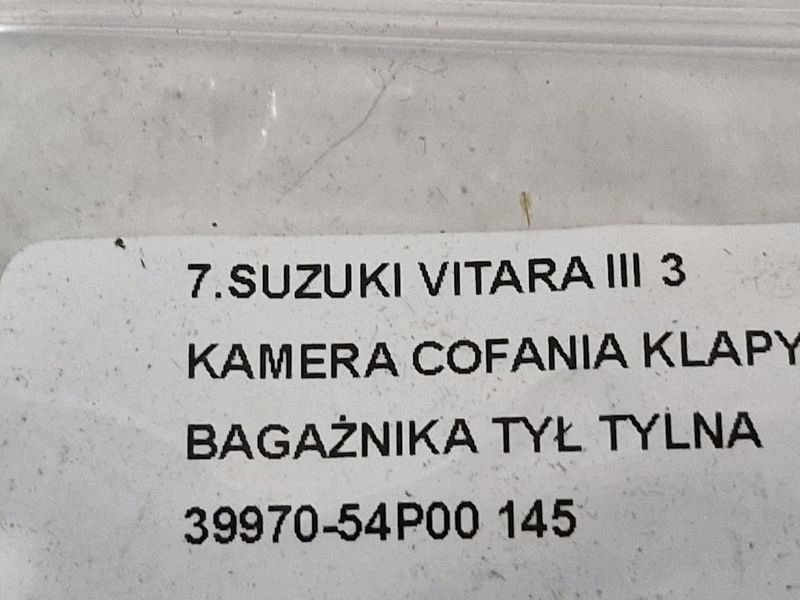 OEM 39970-54P00 backkamera för Suzuki Vitara III image 8