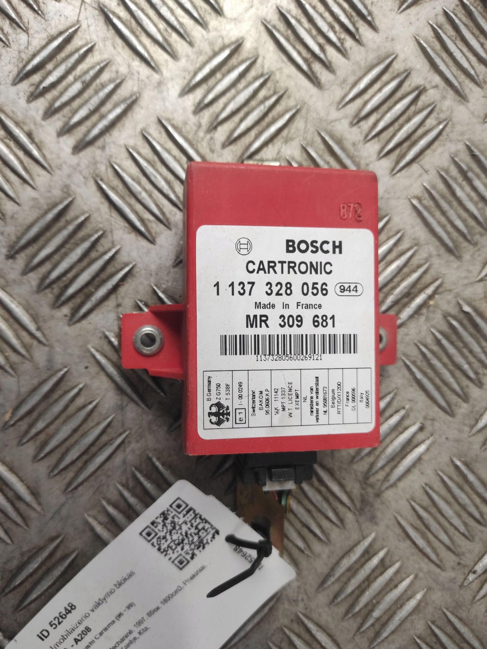 OEM 1137328056 Immobilisaattorimoduuli Mitsubishi Carismalle