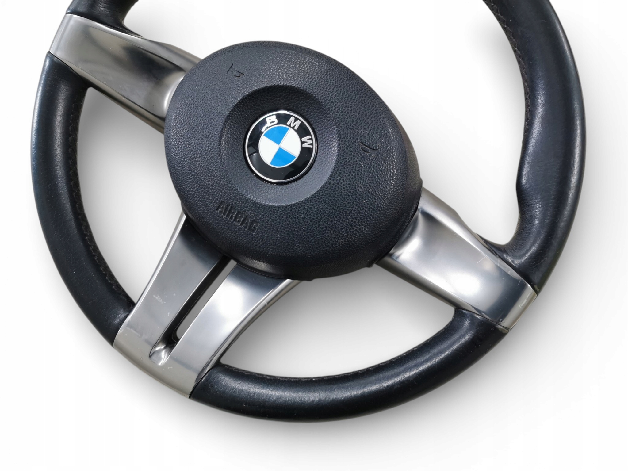 Dreispeichenlenkrad BMW Z4 E85 E86 Komplett mit Airbag Original image 3
