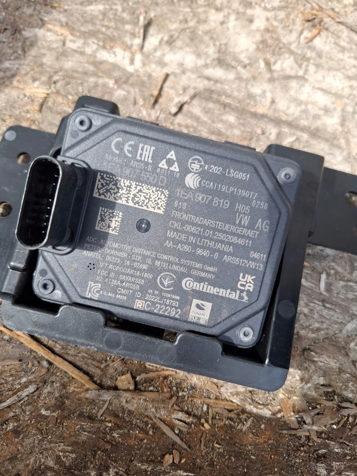 Ford Capri EV Framstötskåps Harness OEM 1EA907819 image 3