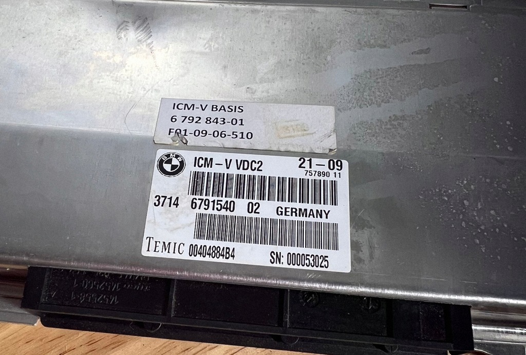 Module suspension BMW 5 F10 F11 OEM 37146791540