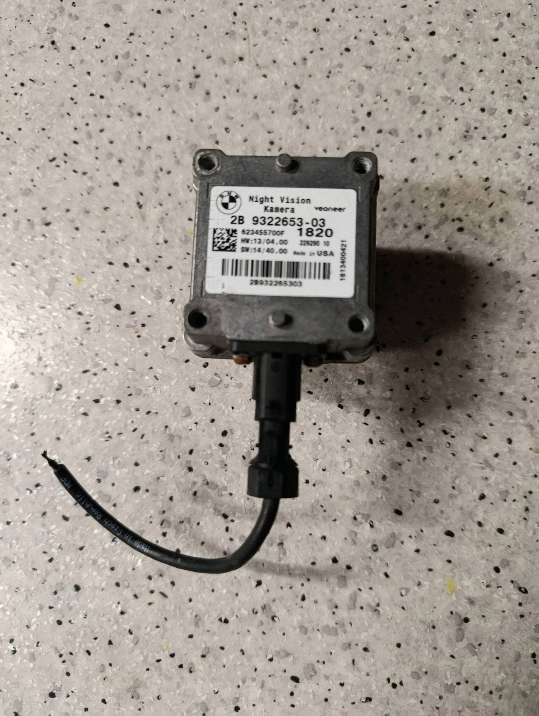 Yönäkökamera OEM 9322653 BMW F06 F15 G05 -malleihin
