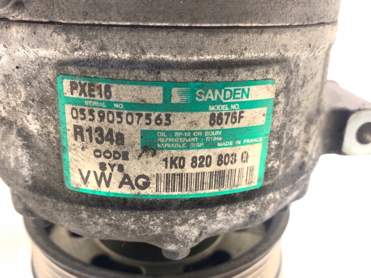 OEM 1K0820803C Klimakompressor für VW Audi Skoda image 4