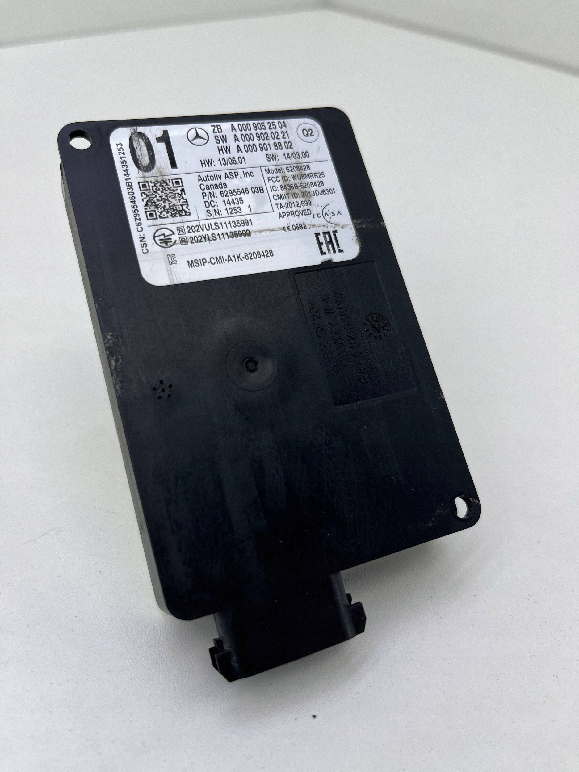 Module radar angle mort Mercedes-Benz OEM A0009052504 image 2
