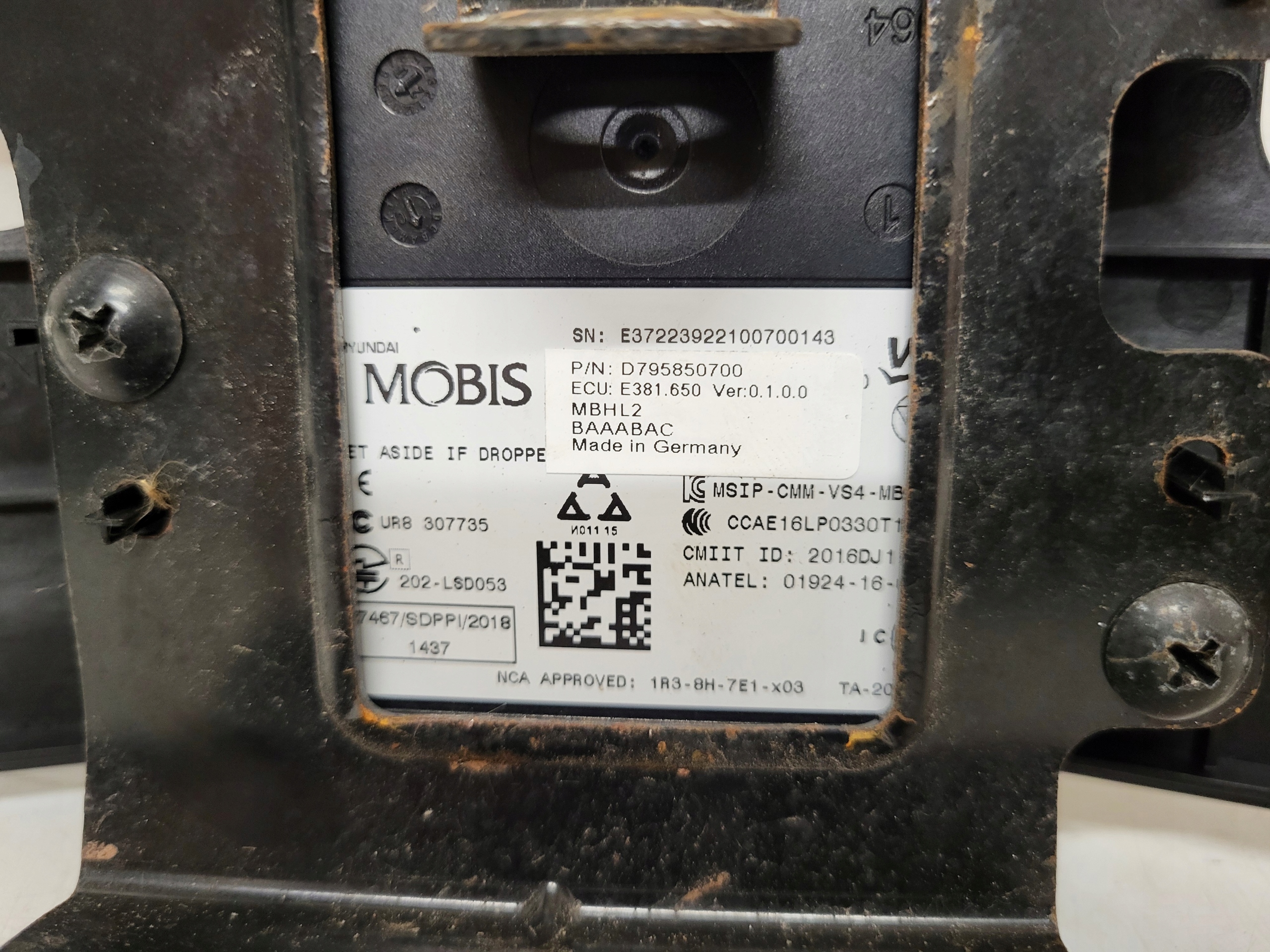 Dodehoek sensor rechts OEM 95820-D7700 image 4