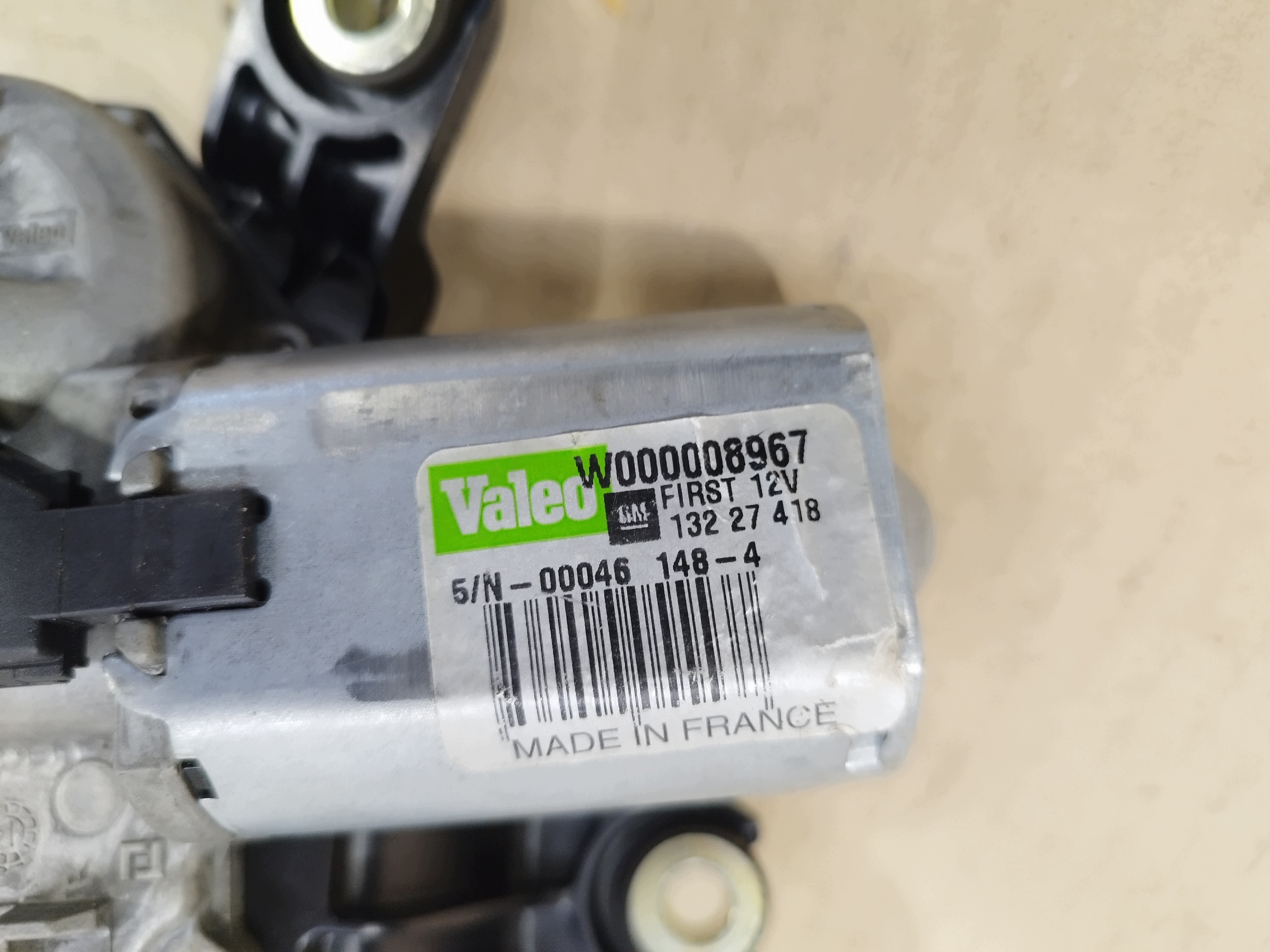 Achterruitwissermotor OPEL INSIGNIA A (G09) 13227418 2009 image 4