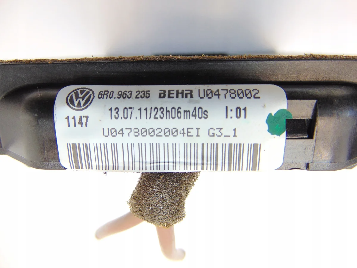Aquecedor Elétrico 6R0963235 Usado image 3