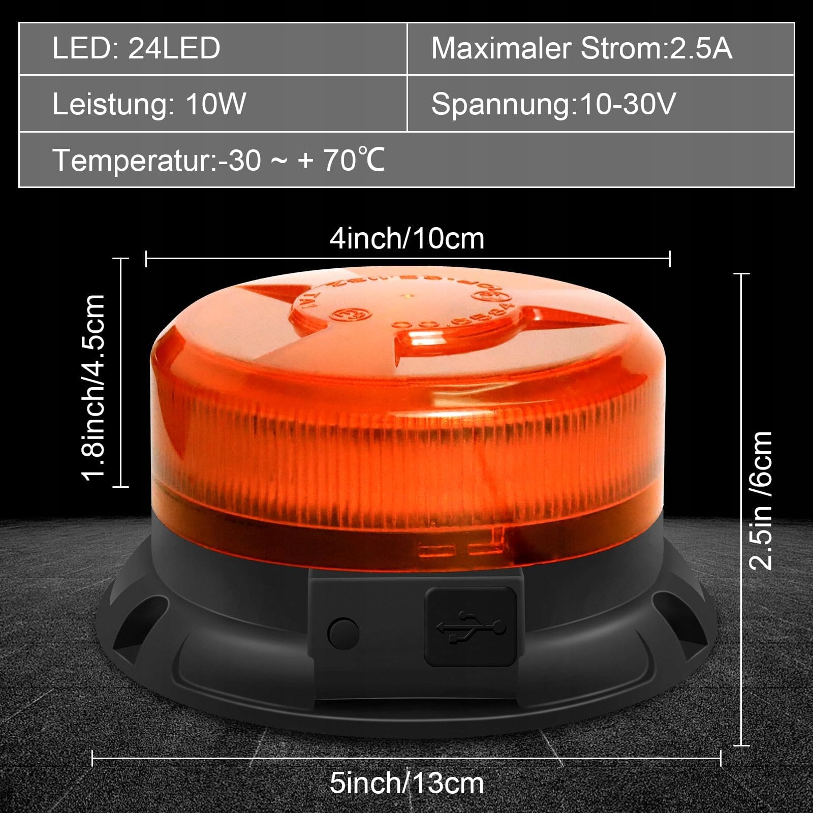 Dinfu Lámpara LED 12V DF00094 Usada image 5