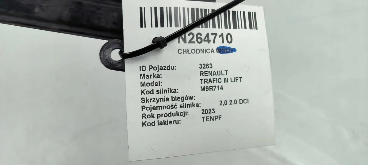 Polttoaineen jäähdytin Renault Trafic III image 3