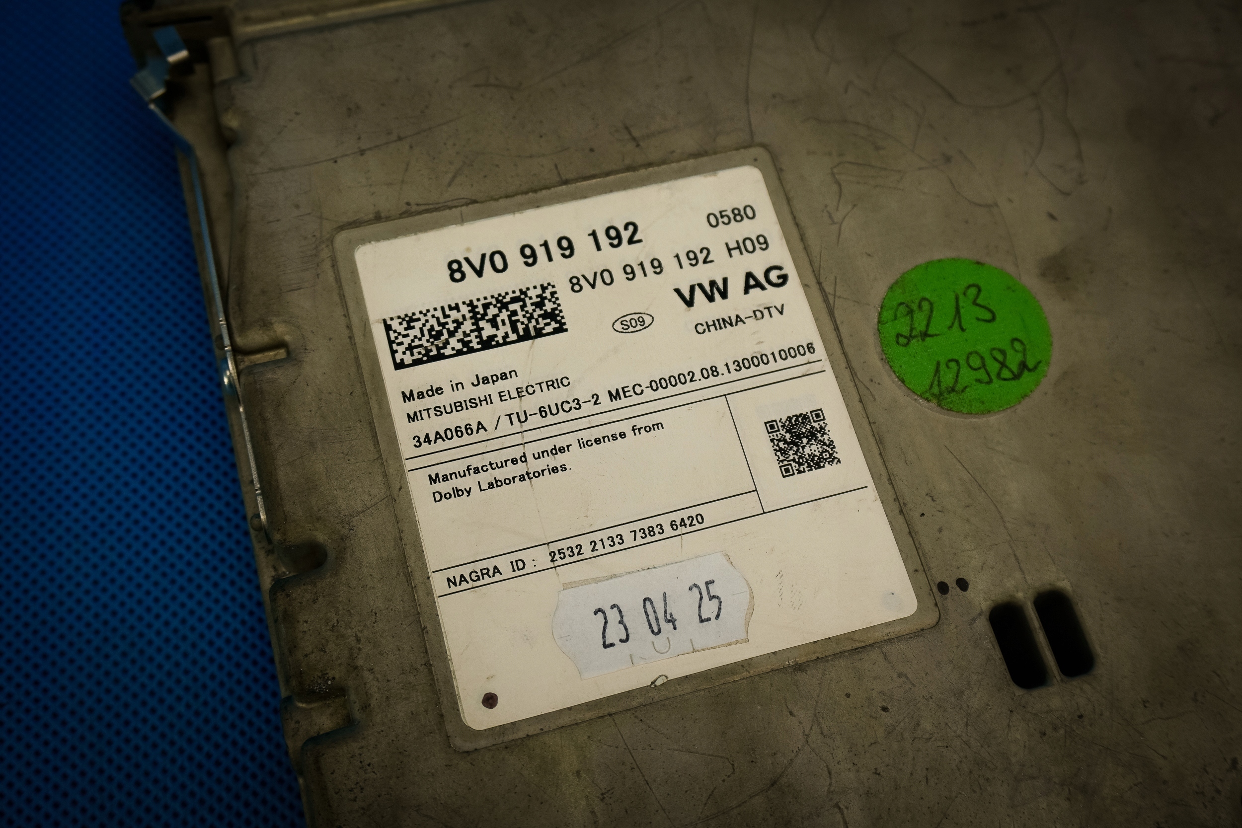 Sintonizzatore TV Audi A3 S3 8V 8V0919192 image 3