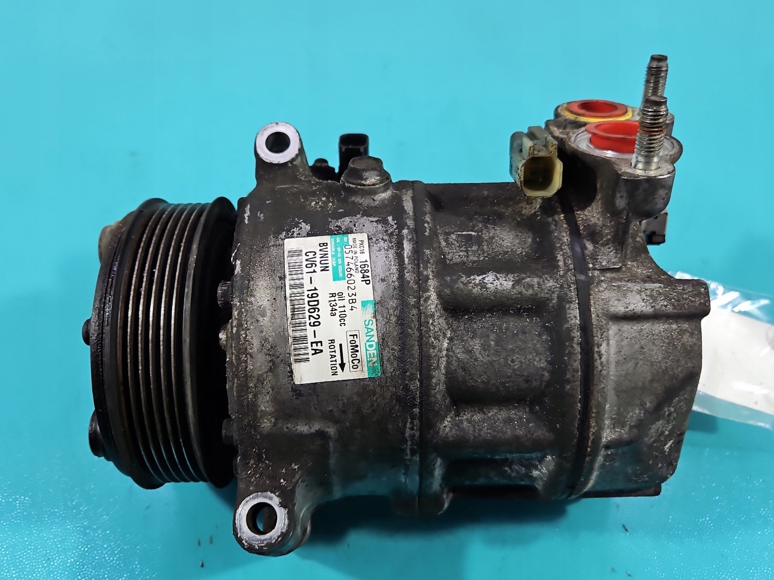 Klimakompressor CV61-19D629-EA für Ford Focus MK3 1.6 TDCI image 3