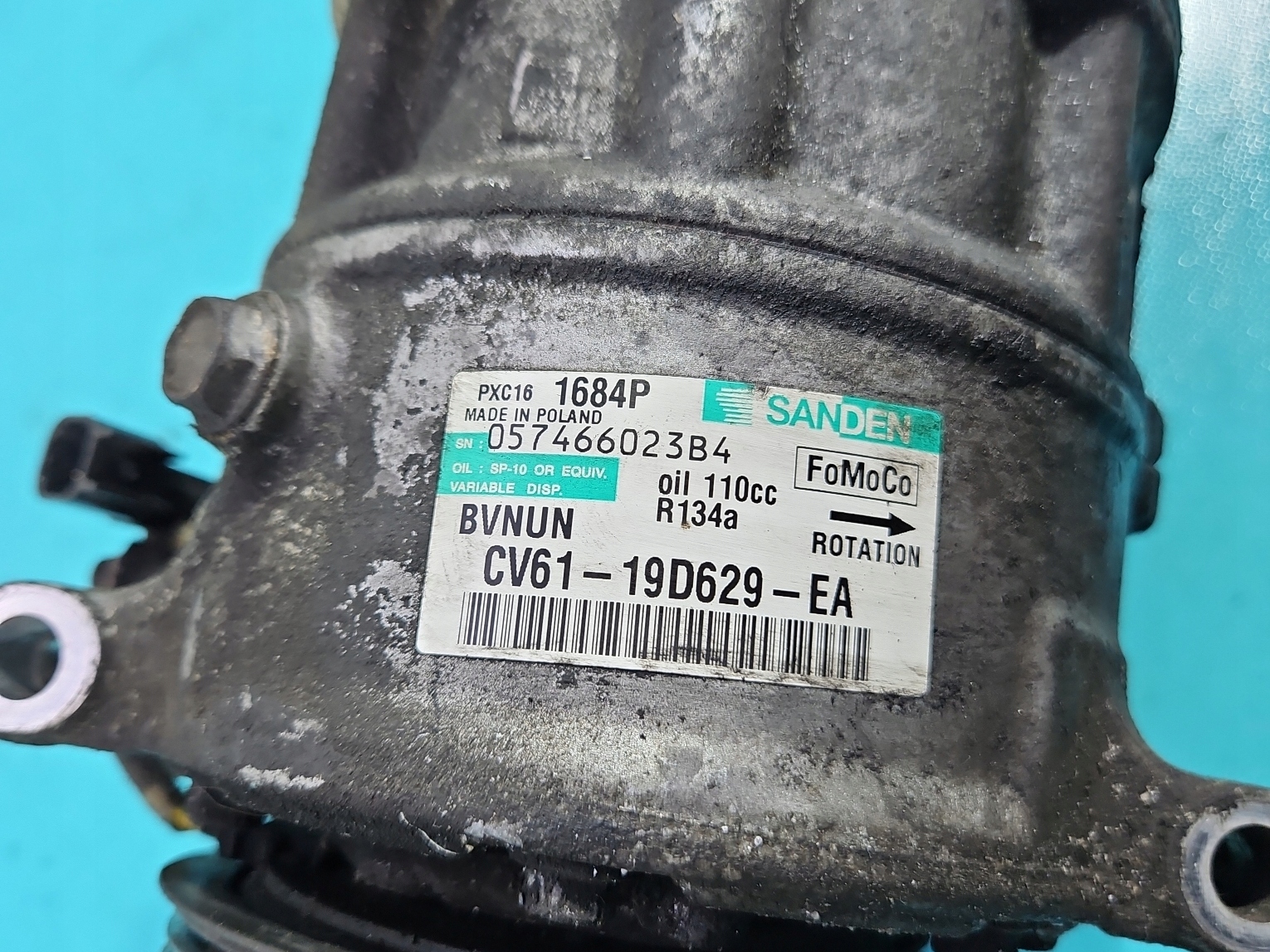 Klimakompressor CV61-19D629-EA für Ford Focus MK3 1.6 TDCI image 5