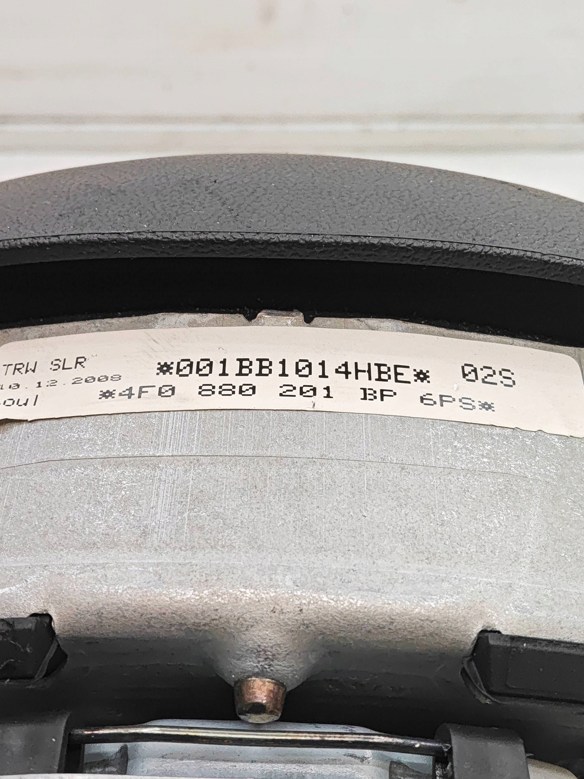 Audi Airbag OE 4F0880201BP Used image 3