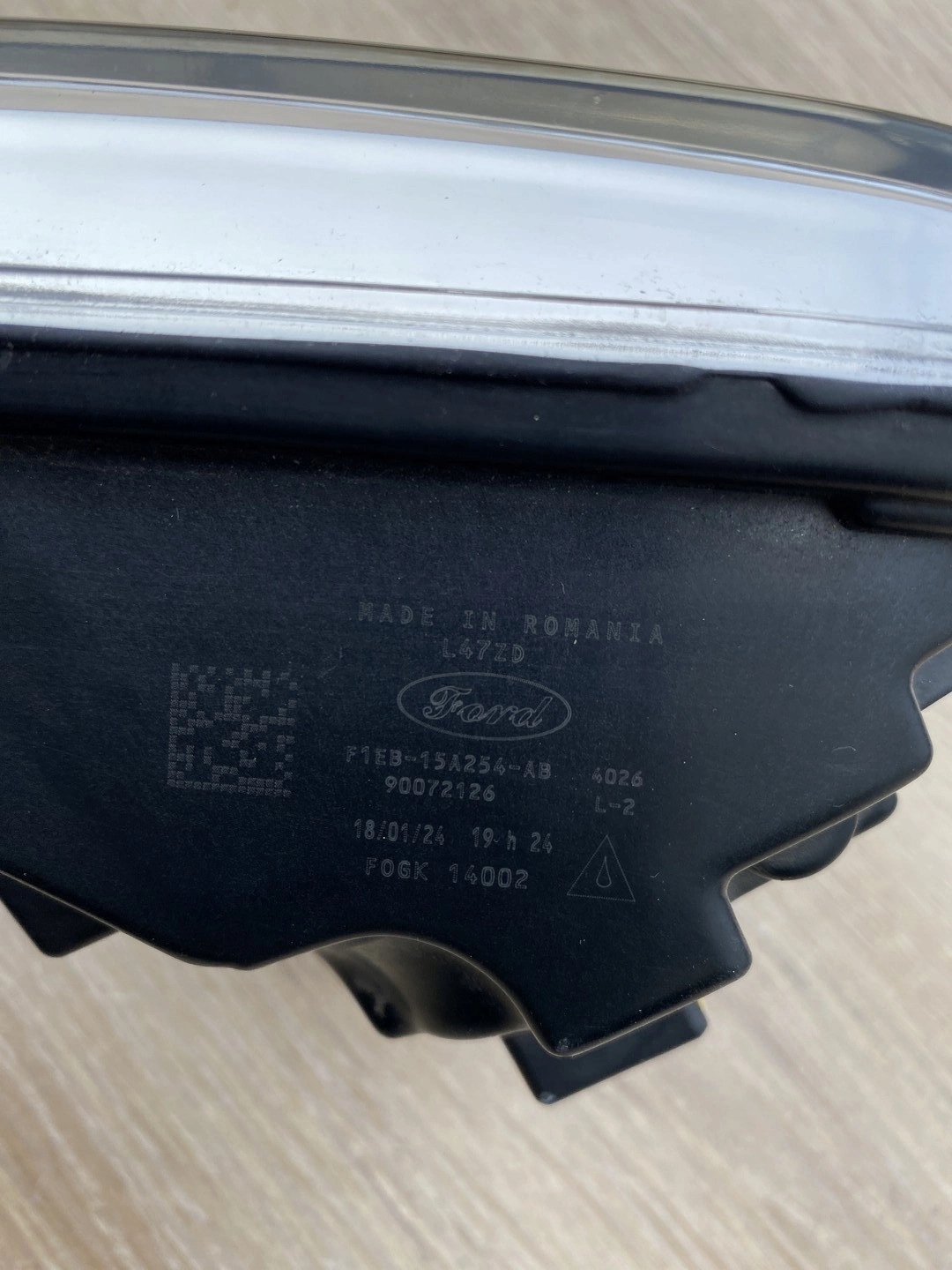 Farol Halogéneo Direito Ford Fiesta MK8 ST Focus MK3 Lift 1EB-15A254-AB Transit image 3