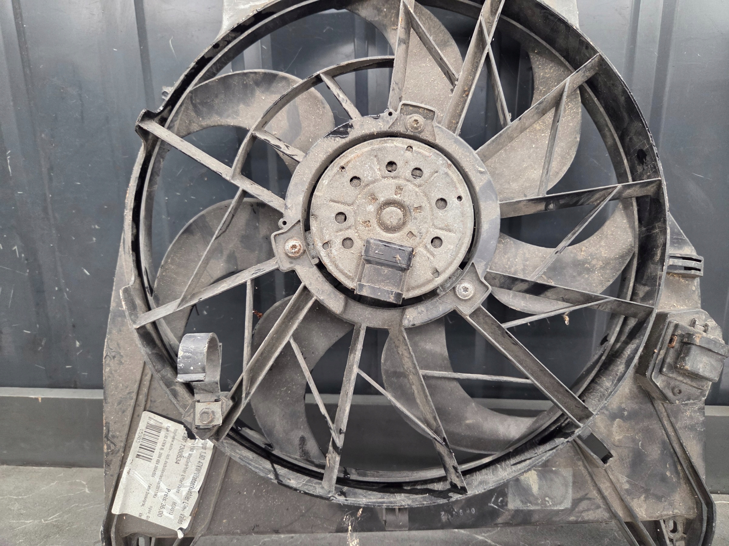 Ventilator radiateur Renault Kangoo I 97 Bosch 3135103385 image 4