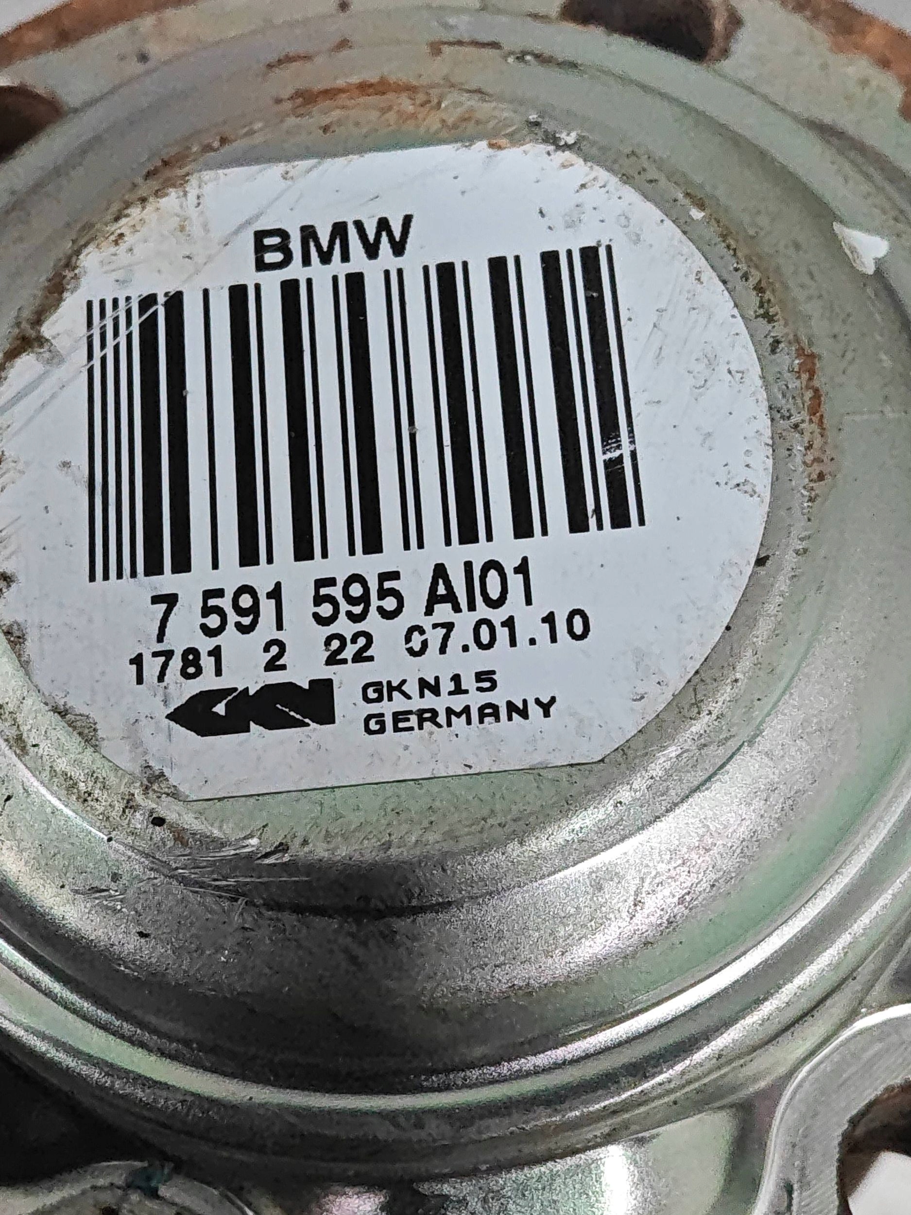 Eixo Traseiro BMW X1 E84 Usado OEM 7591595 image 4