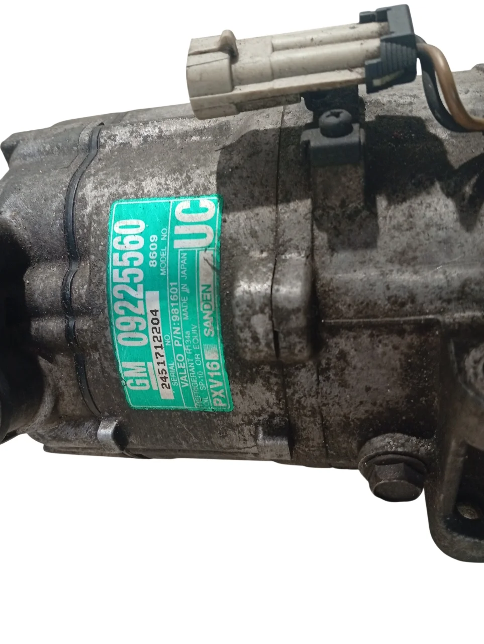 Klimakompressor Opel Vectra C 2.2 16V OEM 981601 thumbnail 5