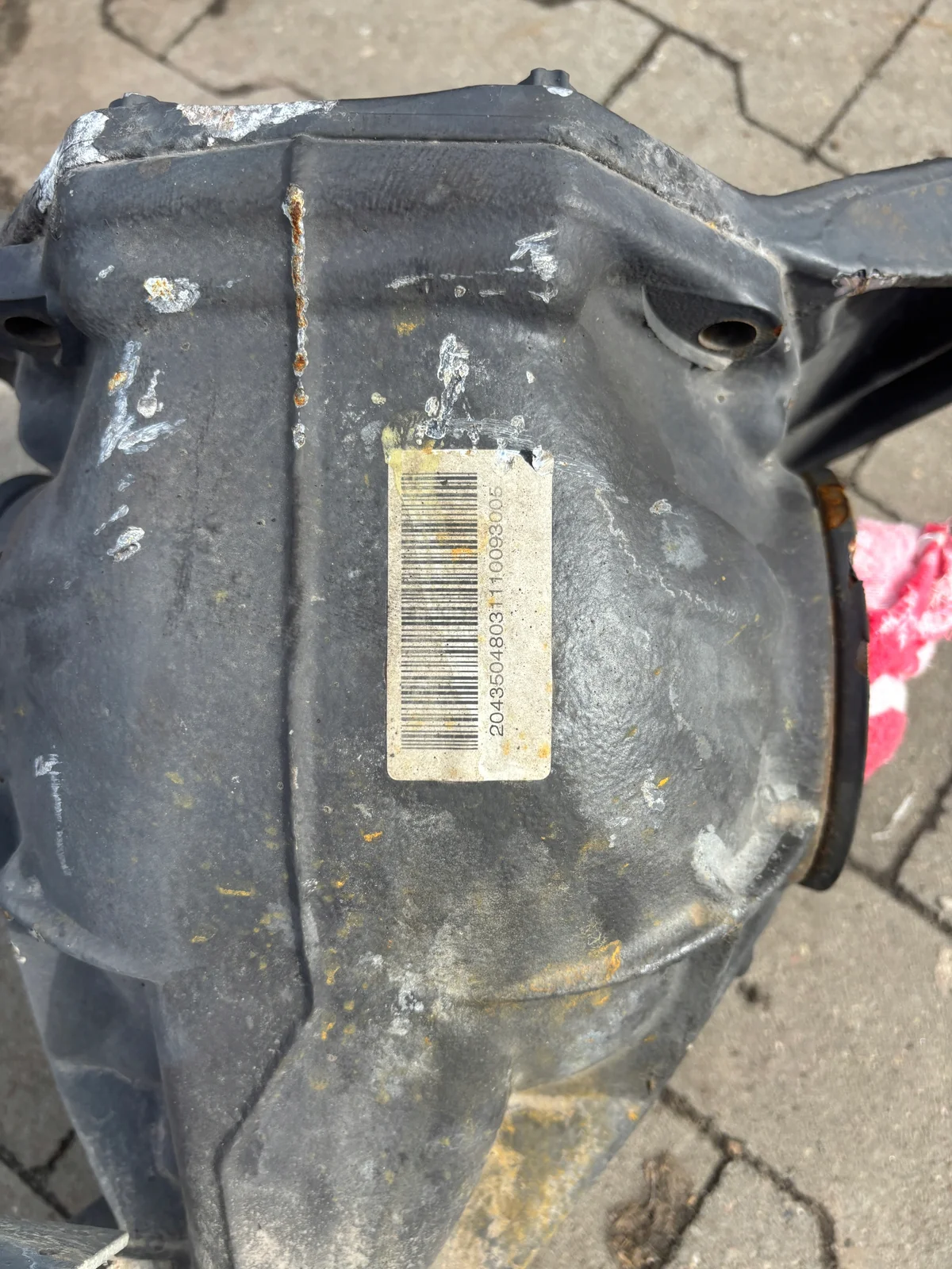 Bakre differentialaxel Mercedes W204 W213