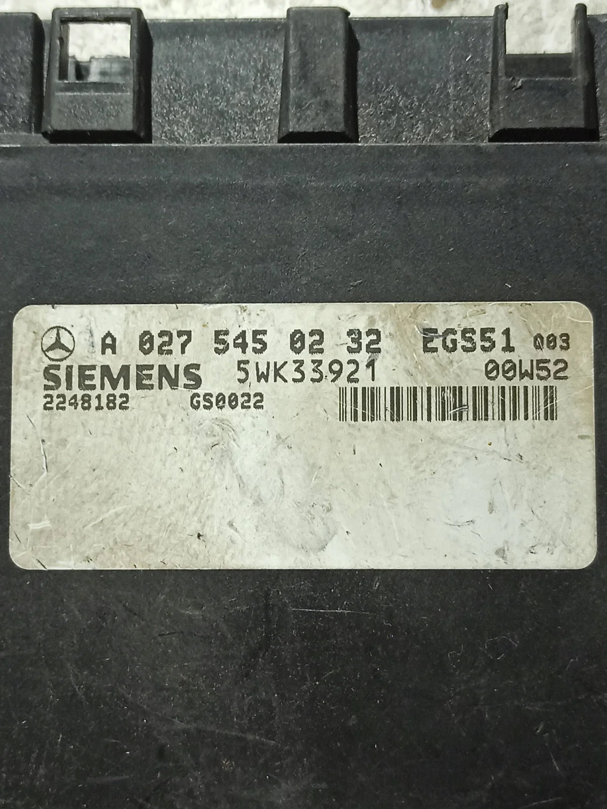 Boîtier de commande boîte auto Mercedes E W211 EGS51003 image 5