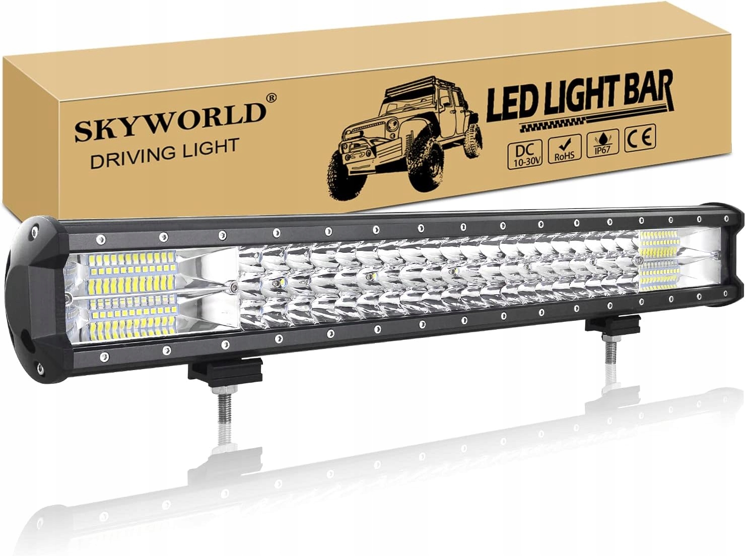 Skyworld 23" 59 cm 324 W LED Light Bar OEM 027D324C image 2