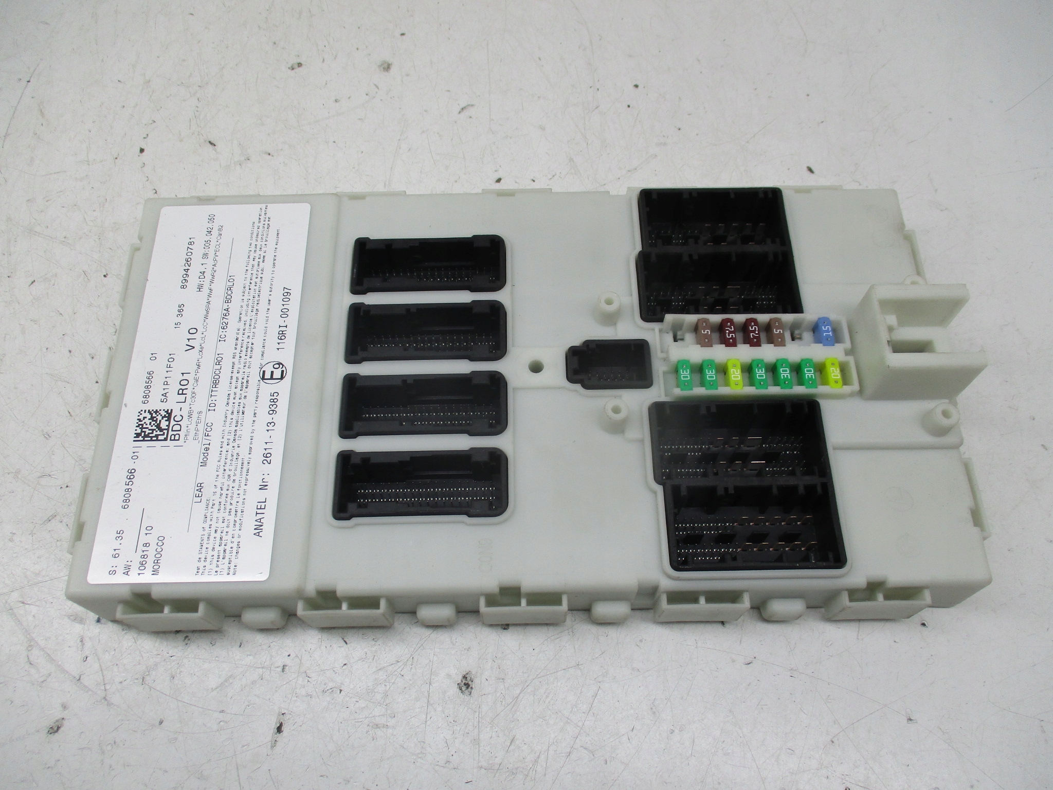 bmw i3 i01 F15 F45 F48 módulo controlador conforto BDC 6808566 image 2