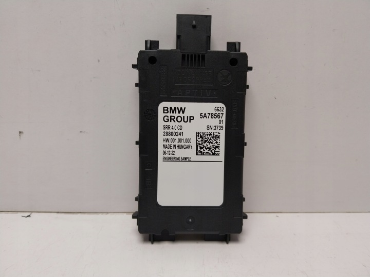 BMW G70 i7 iX U06 G07 XM tutka-anturi vaihde 5A78567