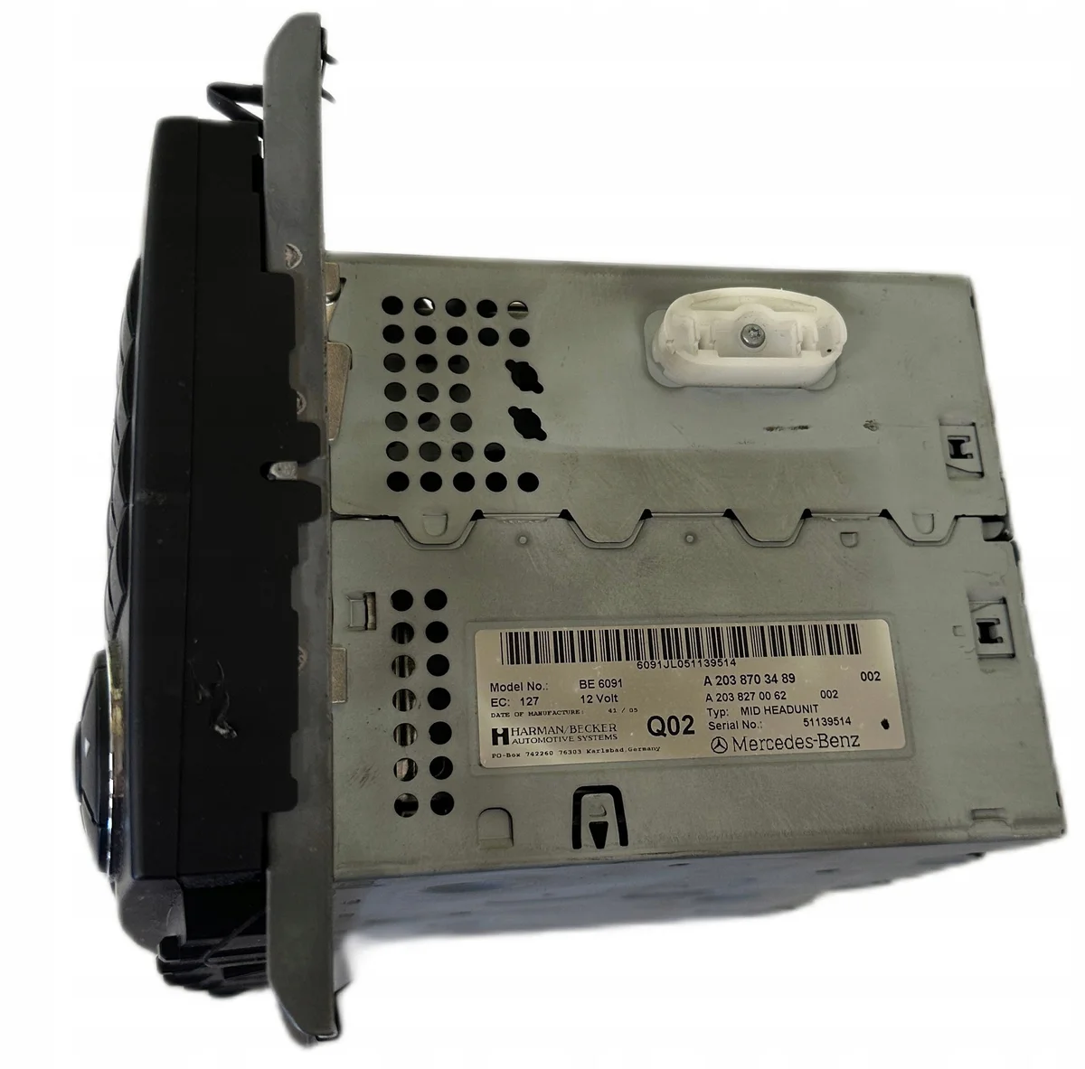 Radio Navigation Mercedes C-klass W203 A2038703489 image 4