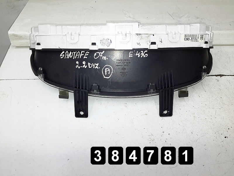 2006 Hyundai Santa Fe Compteur vitesse 2200 940012b390 11000921 image 3