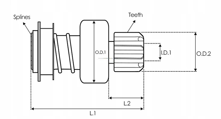 Embreagem Unidirecional AS-PL SD3011 image 9