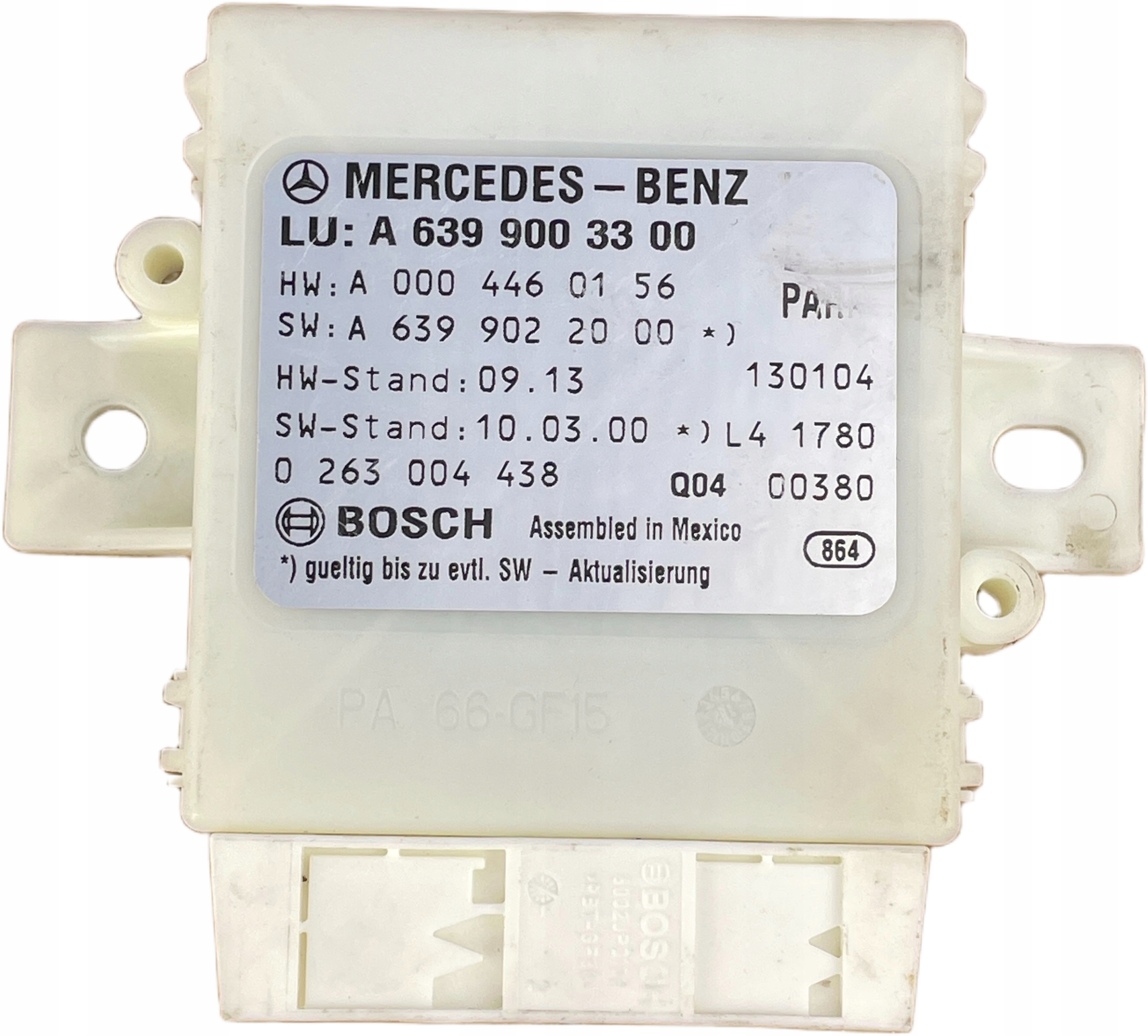 Mercedes W639 Viano Vito PDC Parkeermodule A6399003300 OS CARS image 2