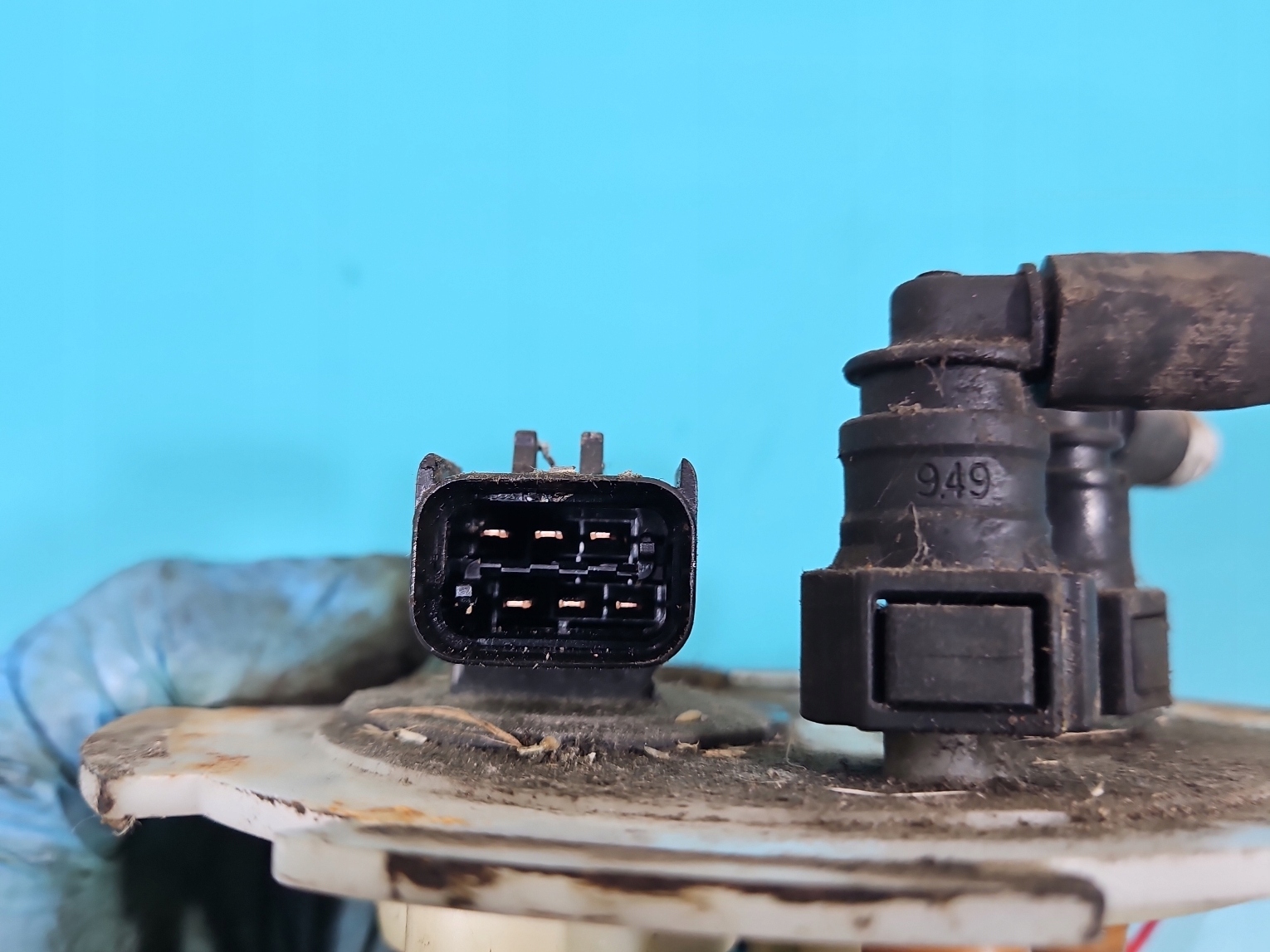 Kraftstoffpumpe 6PIN Chevrolet Aveo T200 1,4 8V WIEL 96537125 image 5