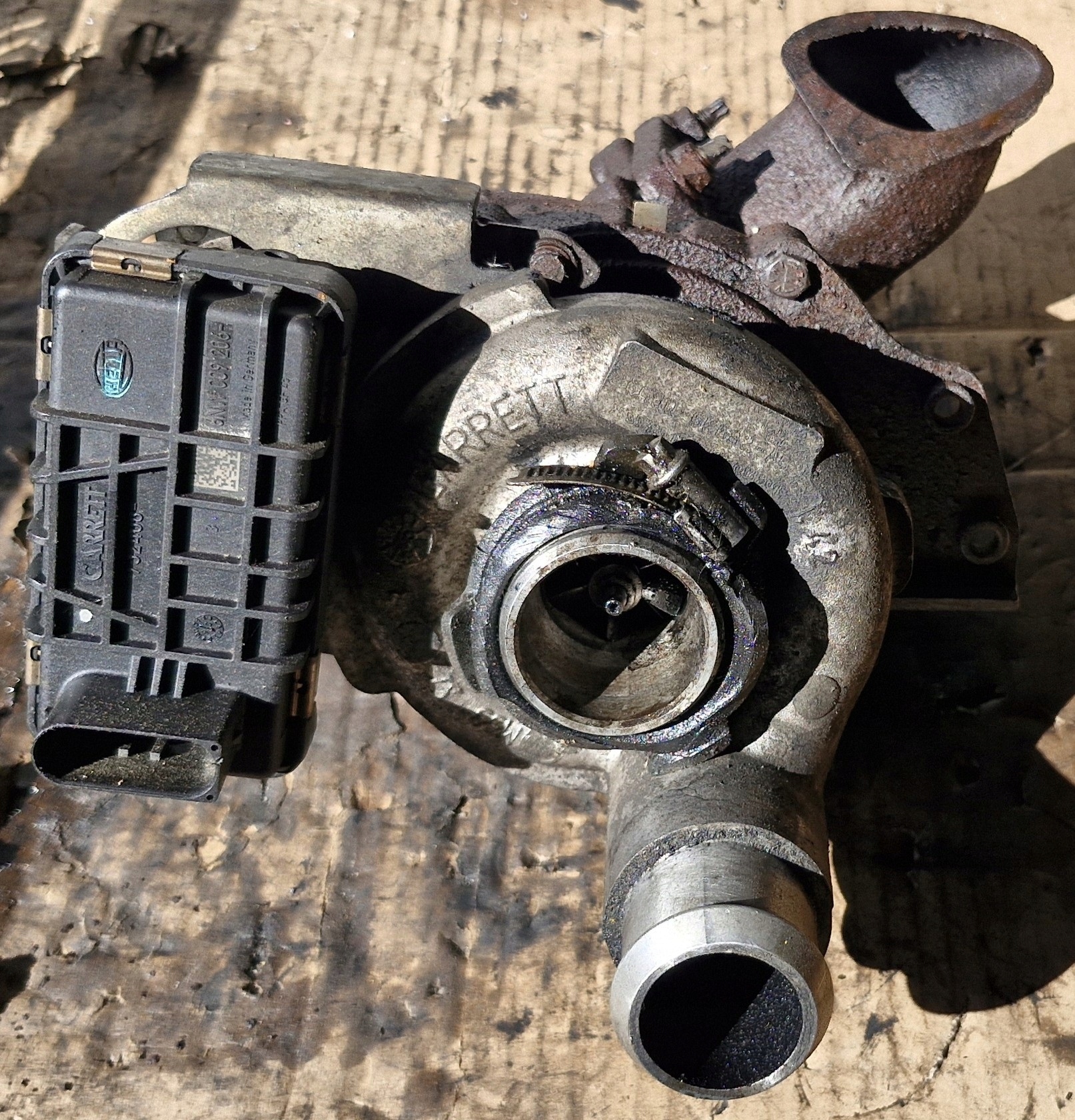 Turbocompressor Ford OE 7G9Q-6K682-BC usado image 2