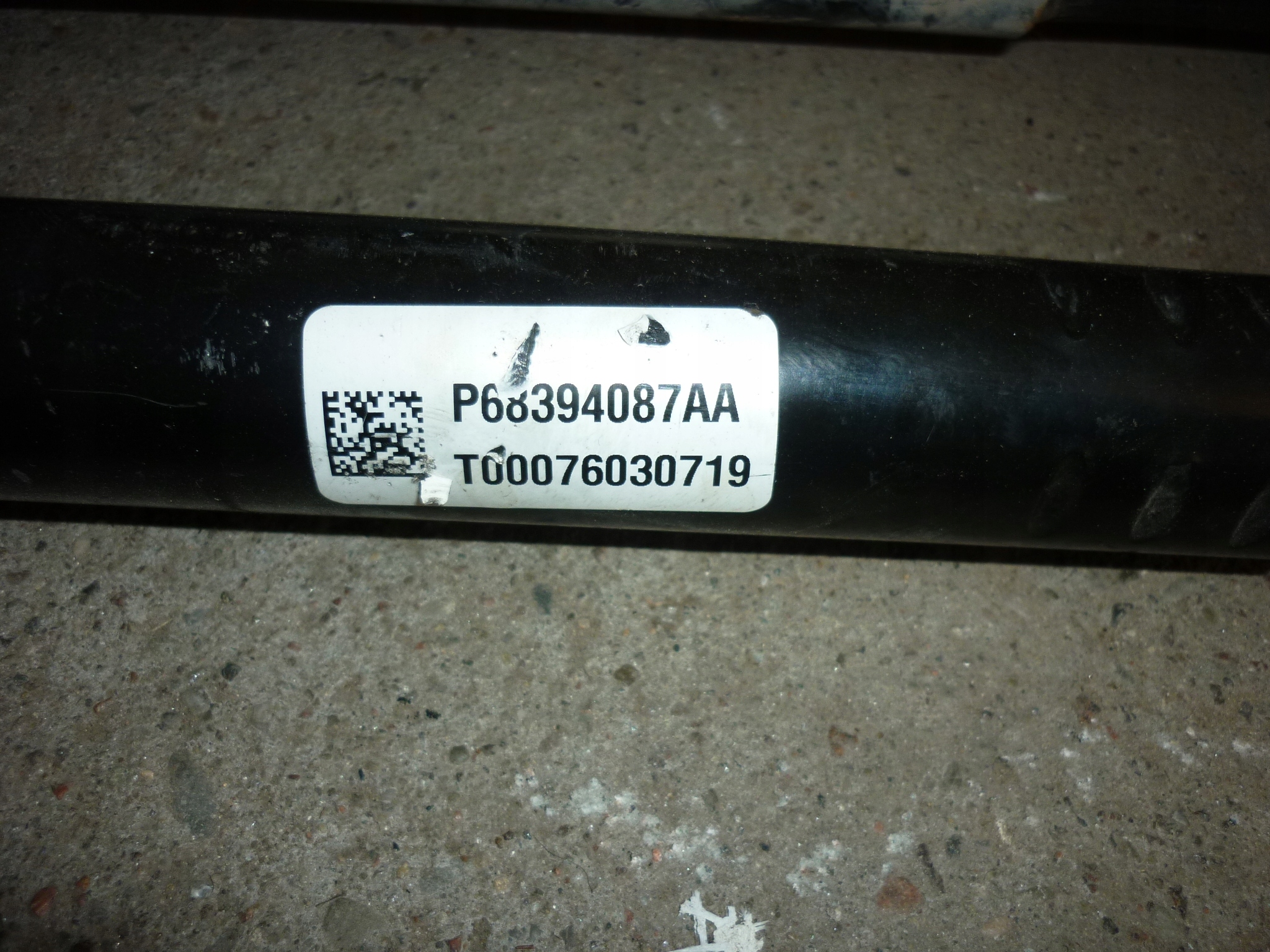 wrangler jl 18- barre panhard transversale avant 68394087aa image 3
