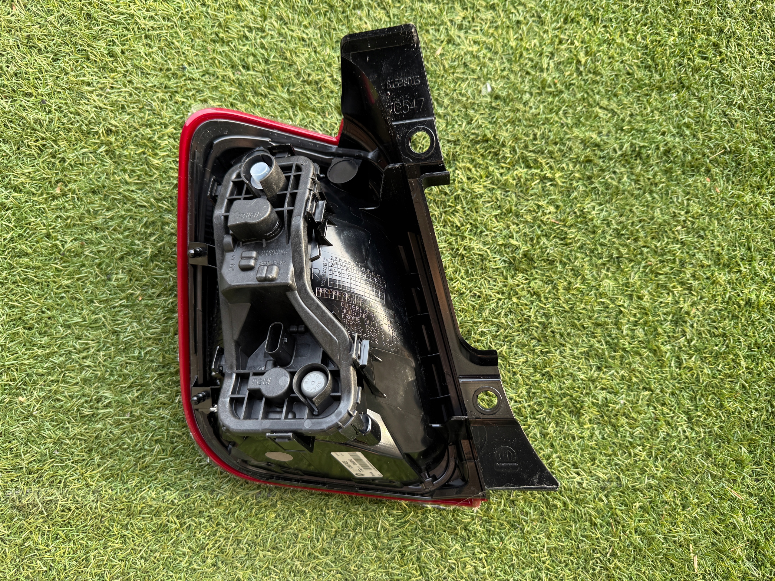 Lamp rechtsachter Fiat 500 52007423 81590202 image 3