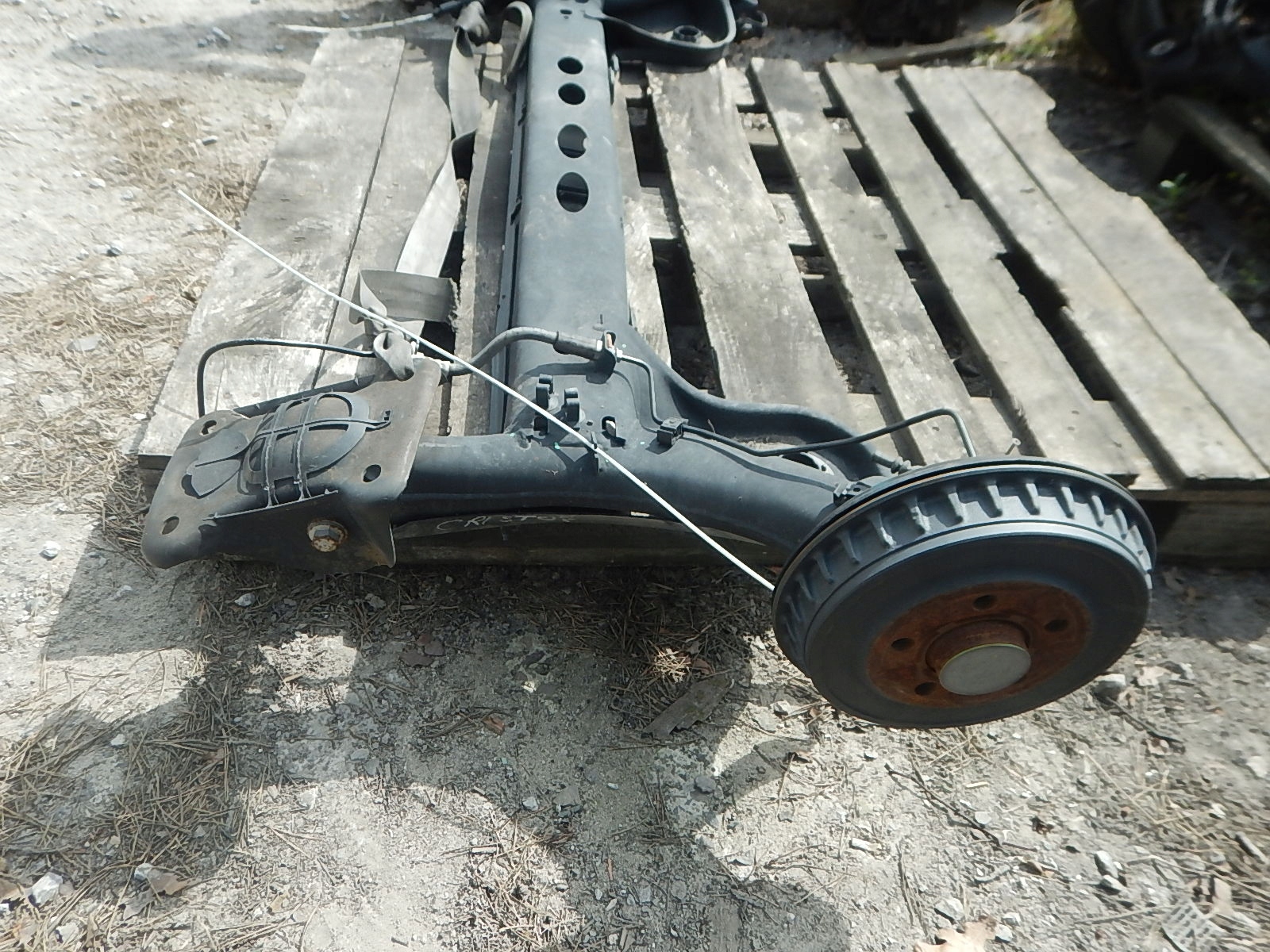 Hinterachsträger hinten Trommel VW Polo VI Skoda Scala Kamiq image 3
