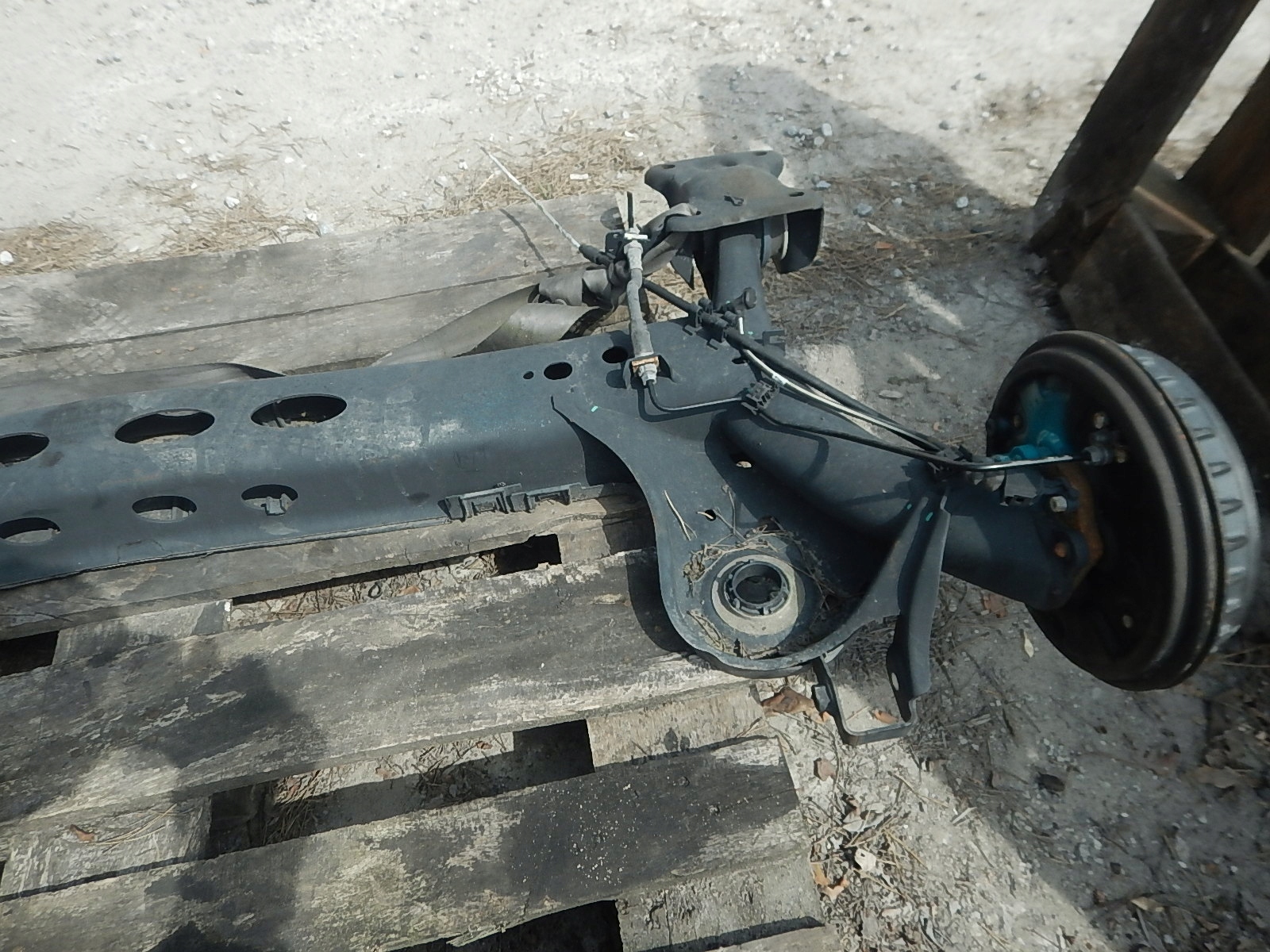 Hinterachsträger hinten Trommel VW Polo VI Skoda Scala Kamiq image 5