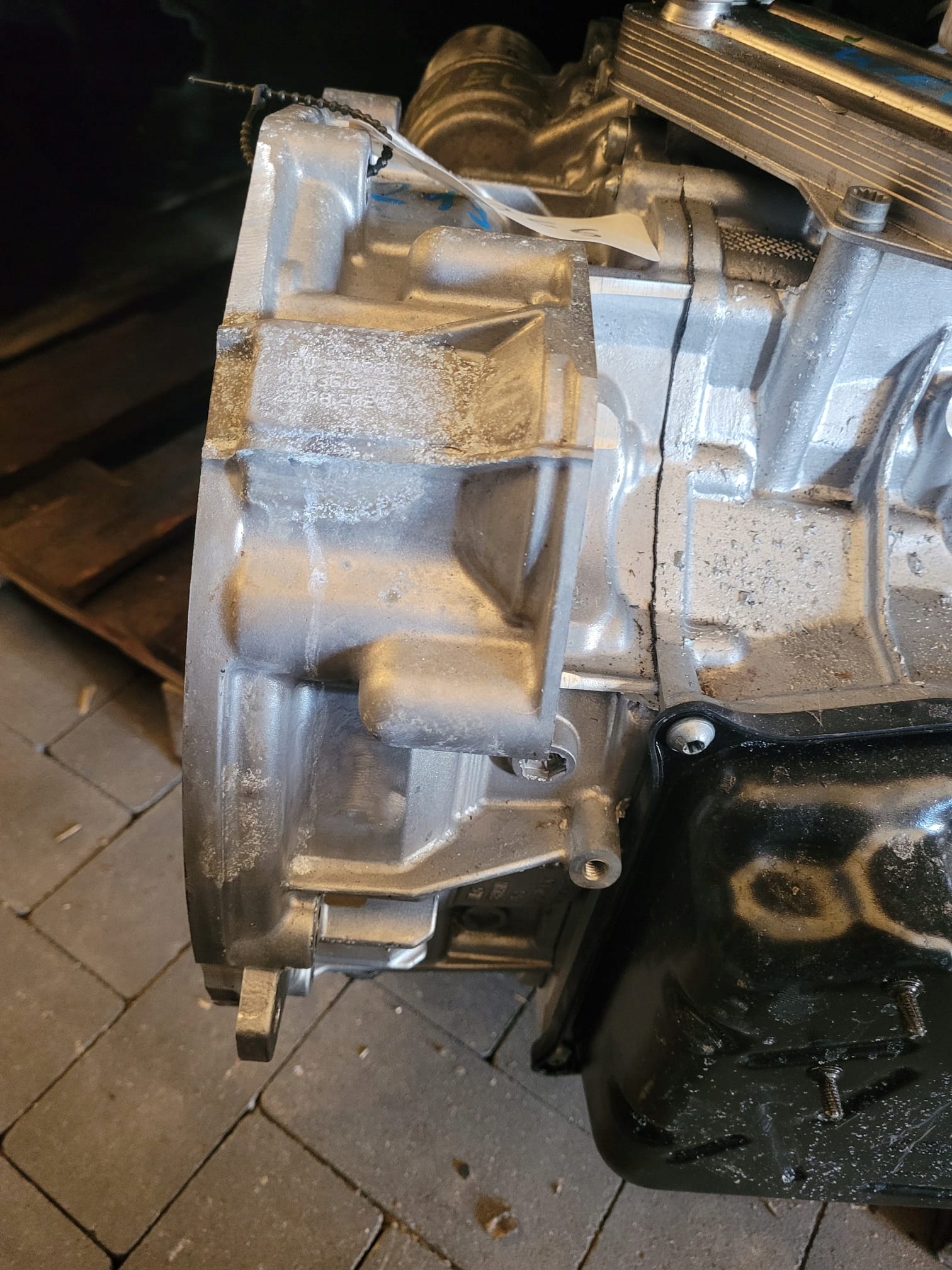 Getriebegehäuse Block DQ381 0GC301107 VW SEAT SKODA AUDI image 2