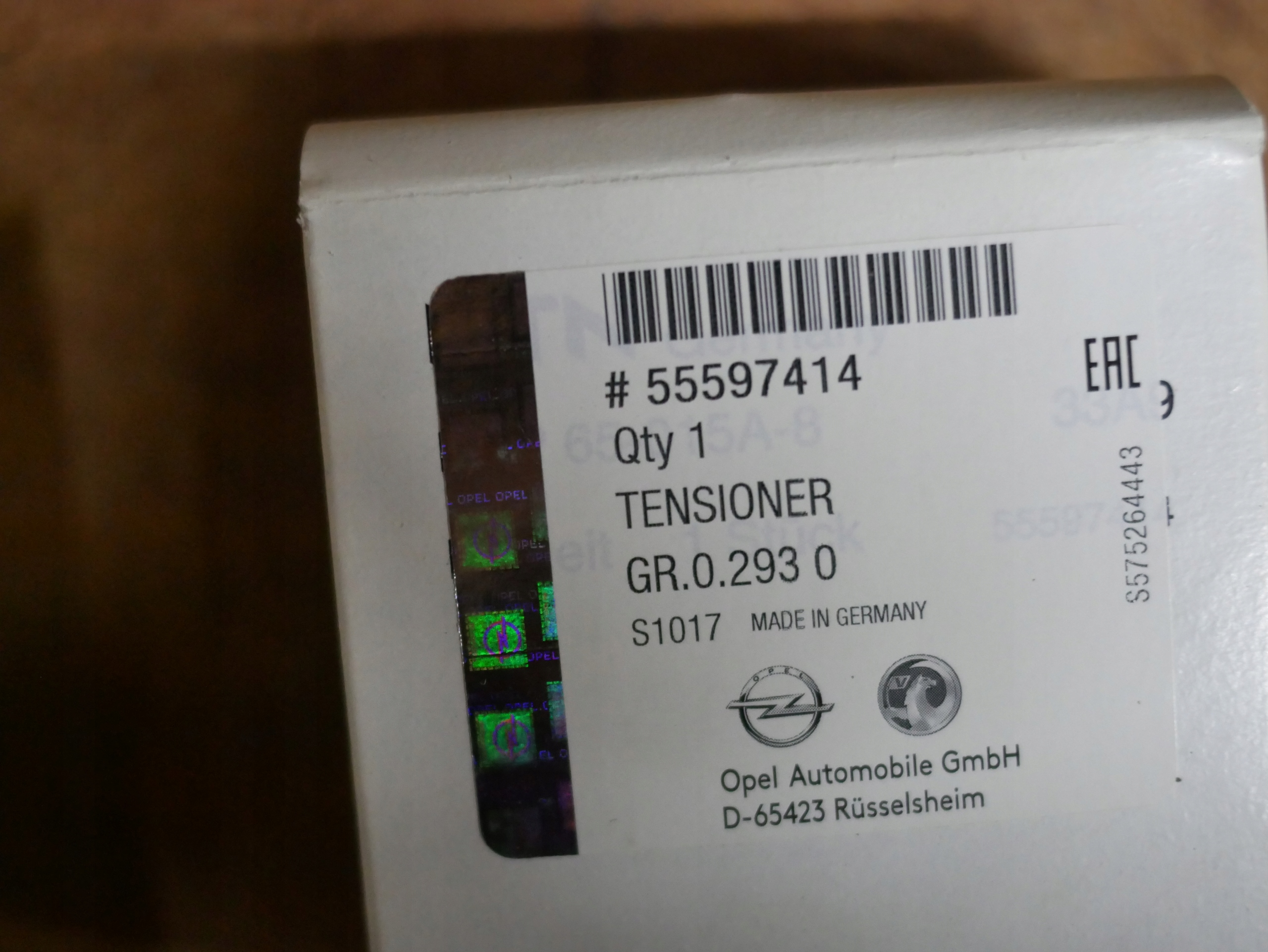 Kit distribution Opel Astra H 1.7 CDTI 93196788 image 4