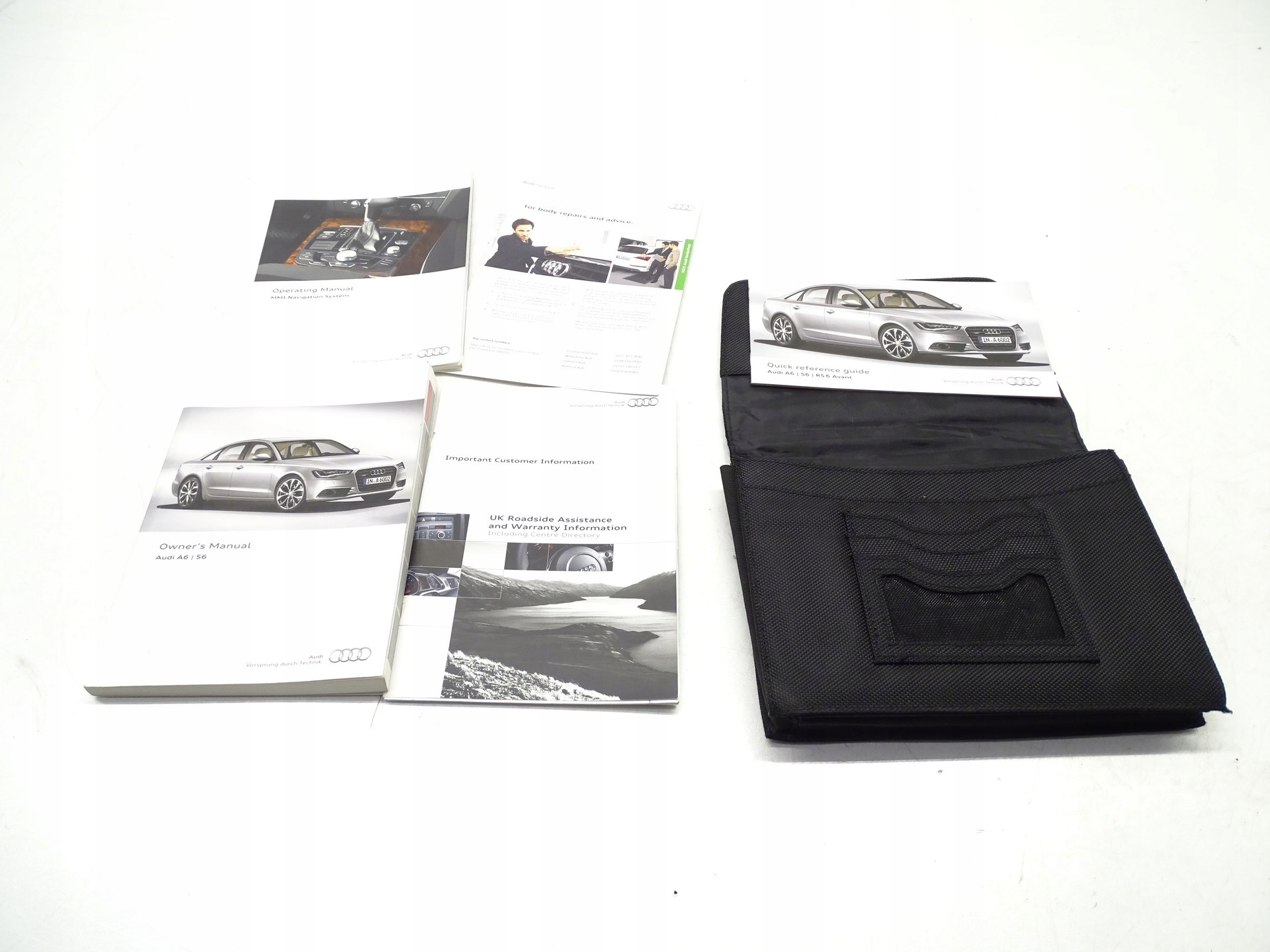 ETUI SERVICE BOOK IN INSTRUCTIONS AUDI A6 C6 RS6 image 3