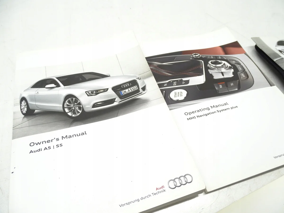 Capa Livro Manual Audi A5 S5 Usada image 5
